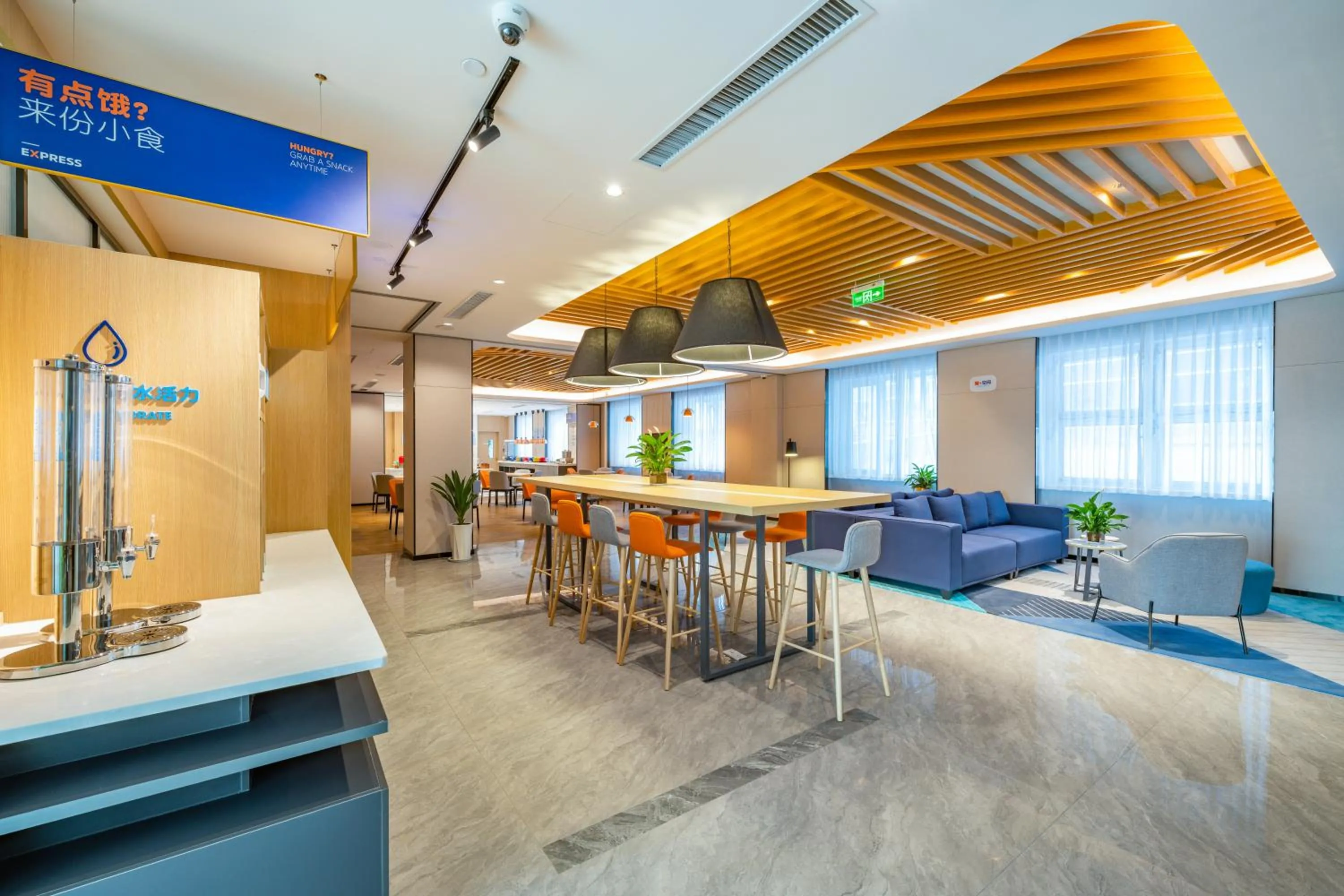 Lobby or reception in Holiday Inn Express Xi'an Tuanjie South Road