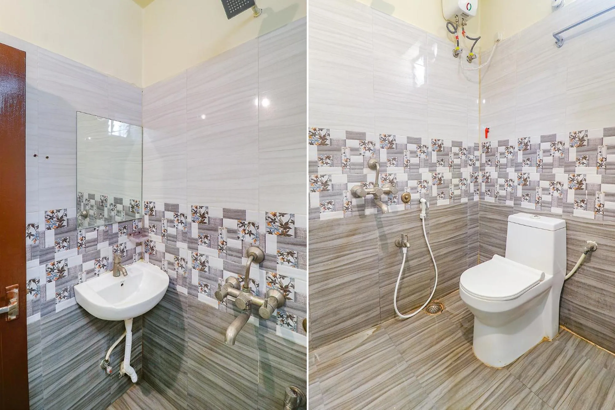 Bathroom in FabHotel Broholic - Nr Biodiversity Complex, Gachibowli, Silpa Gram Craft Village, HITEC City
