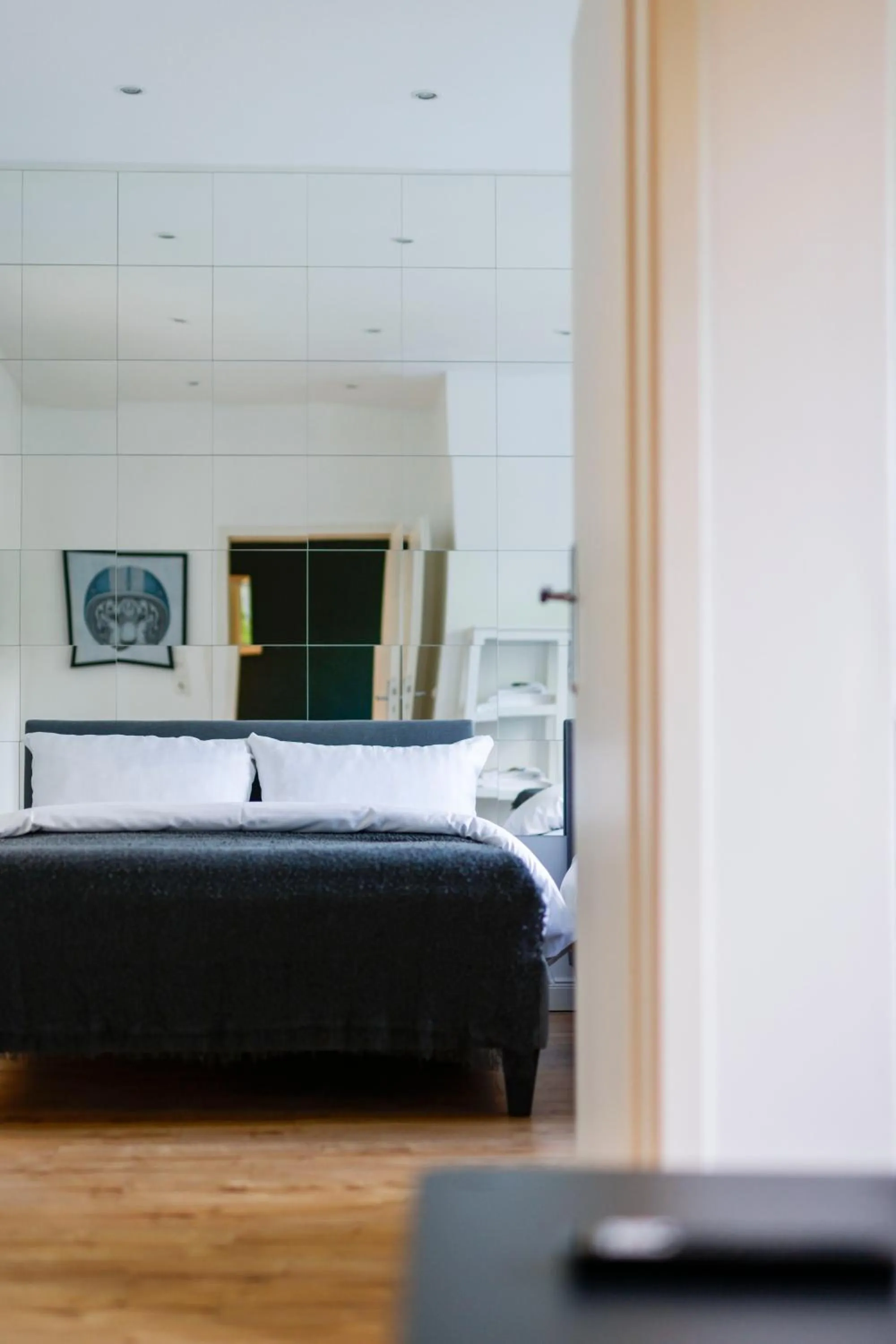 Bed in Sleephotels Alsterroom