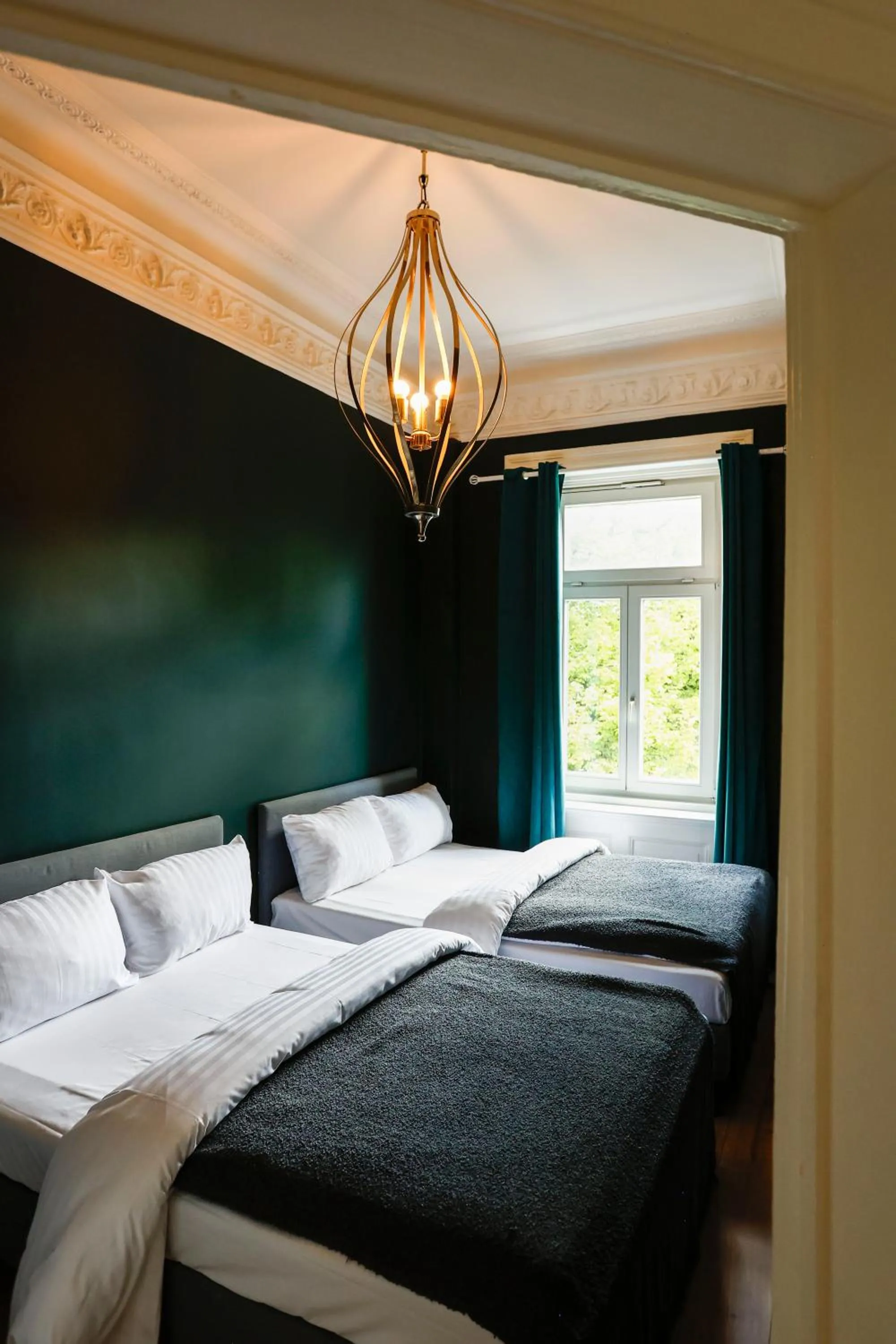 Bed in Sleephotels Alsterroom