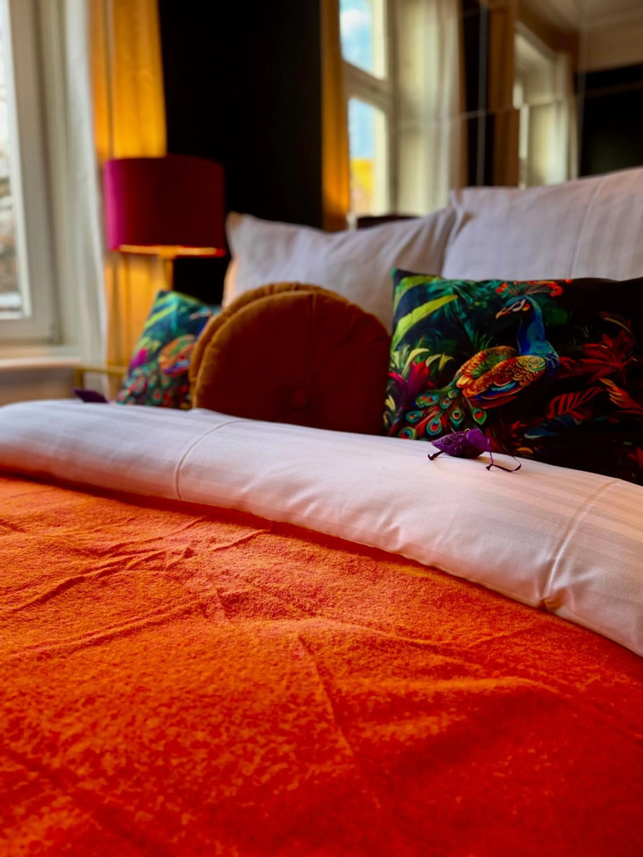 Bed in Sleephotels Alsterroom