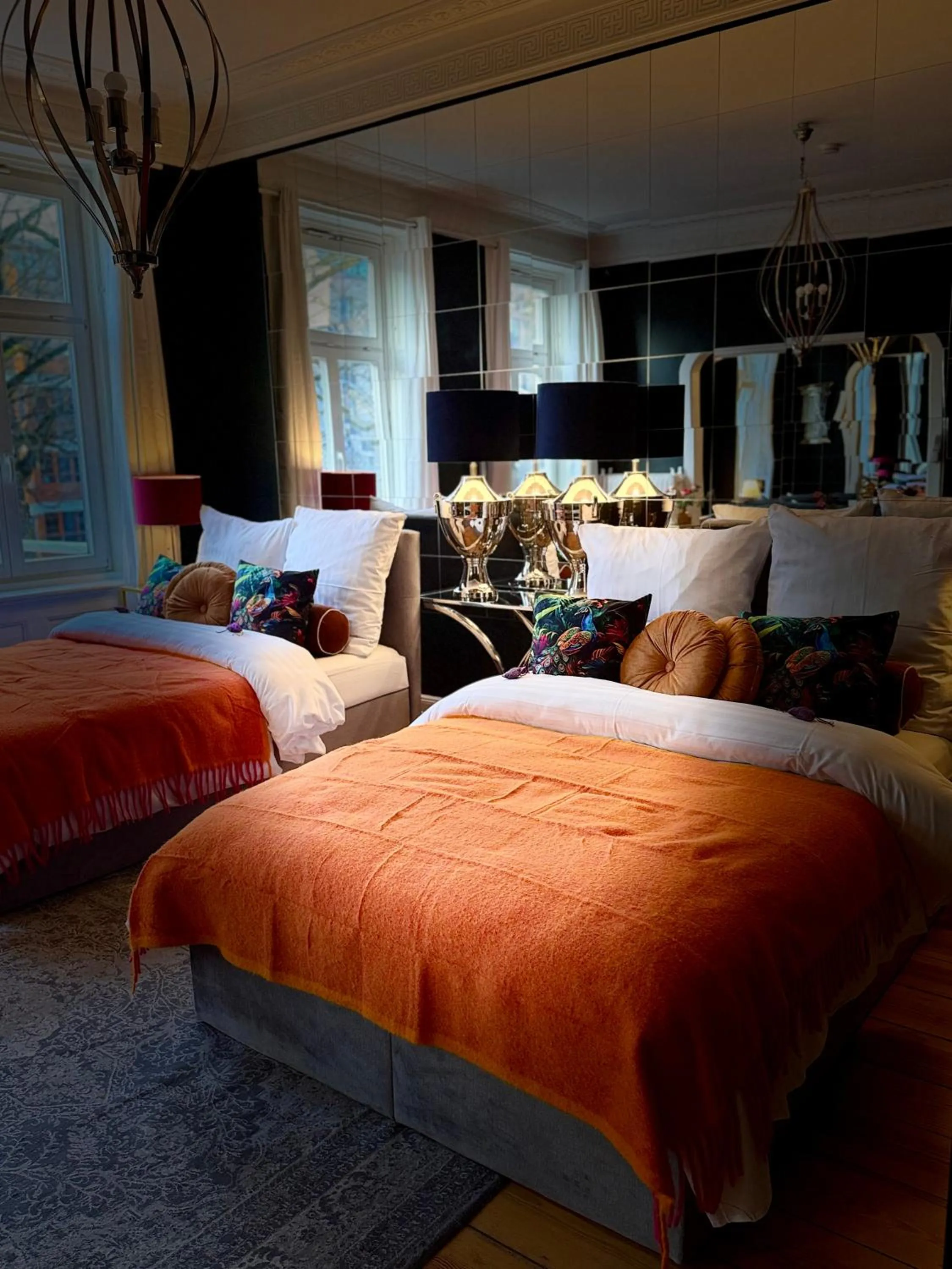 Bed in Sleephotels Alsterroom