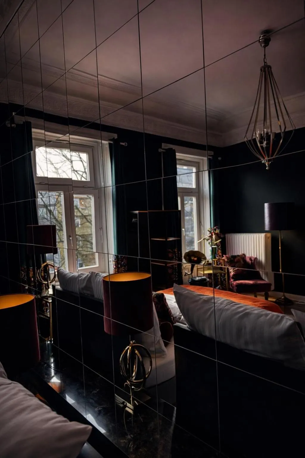 Bed in Sleephotels Alsterroom