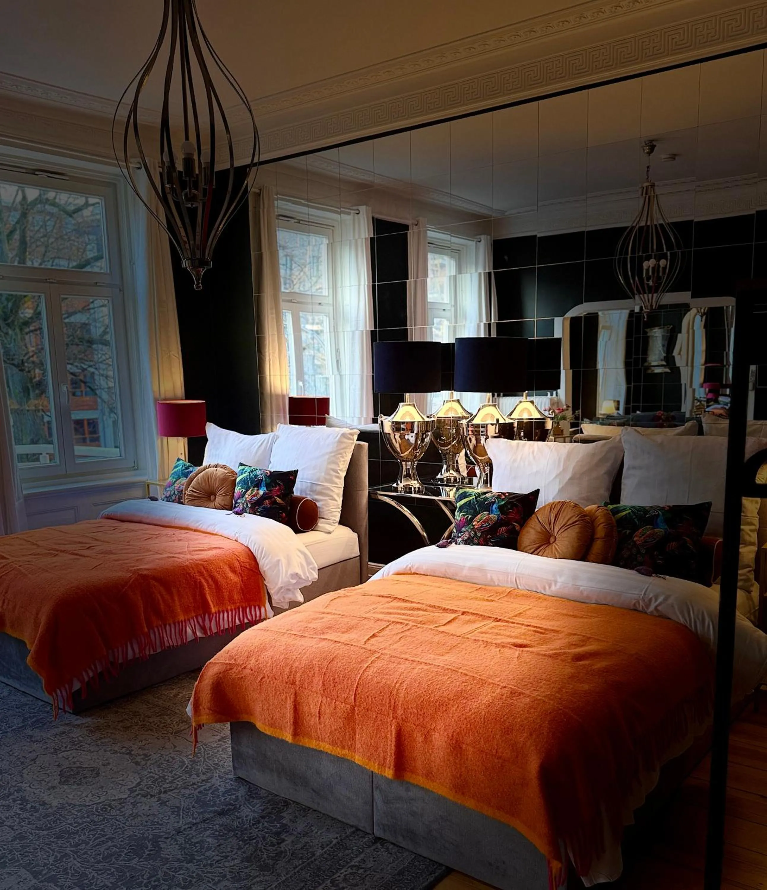 Bed in Sleephotels Alsterroom