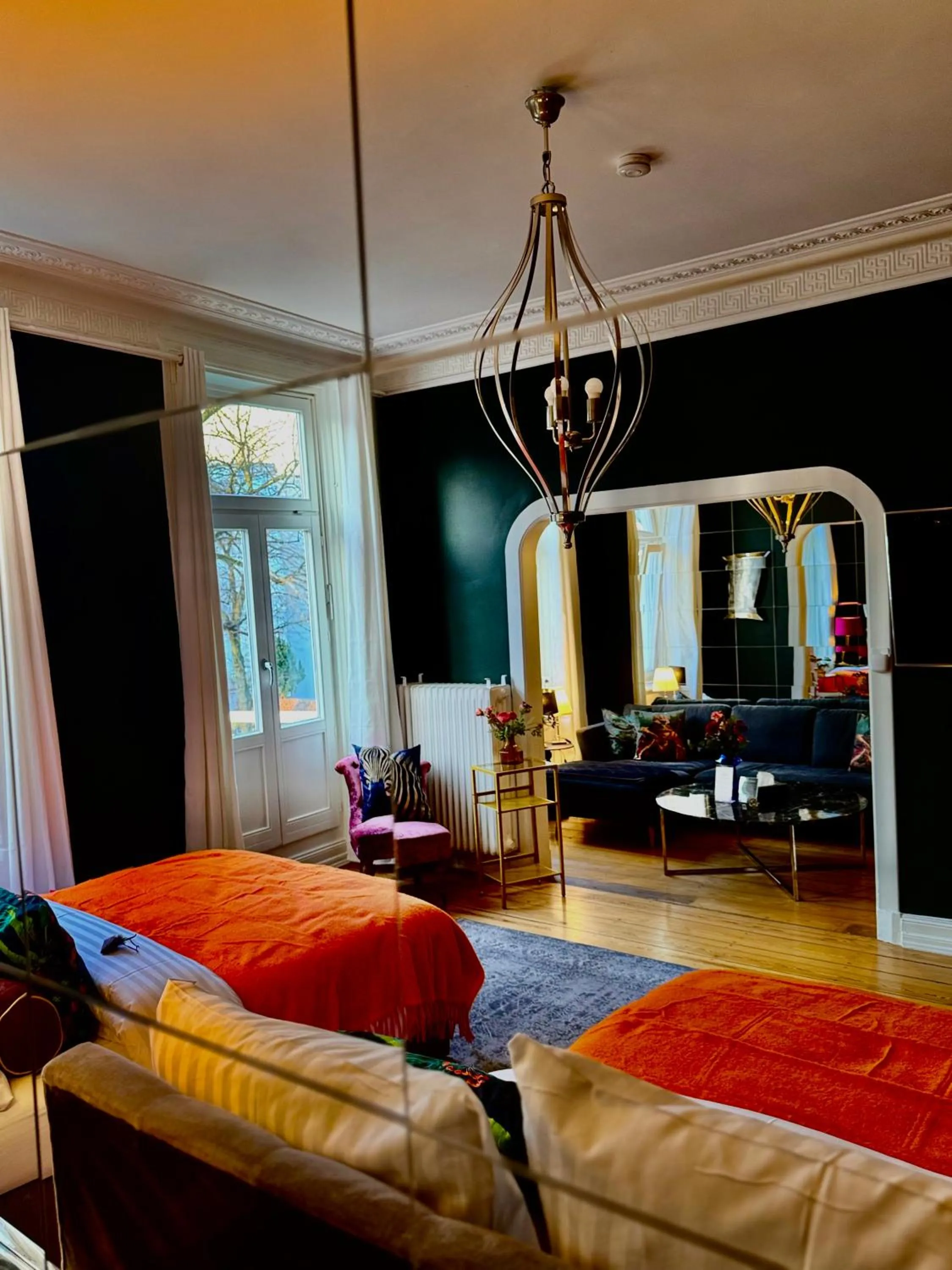 Bed in Sleephotels Alsterroom