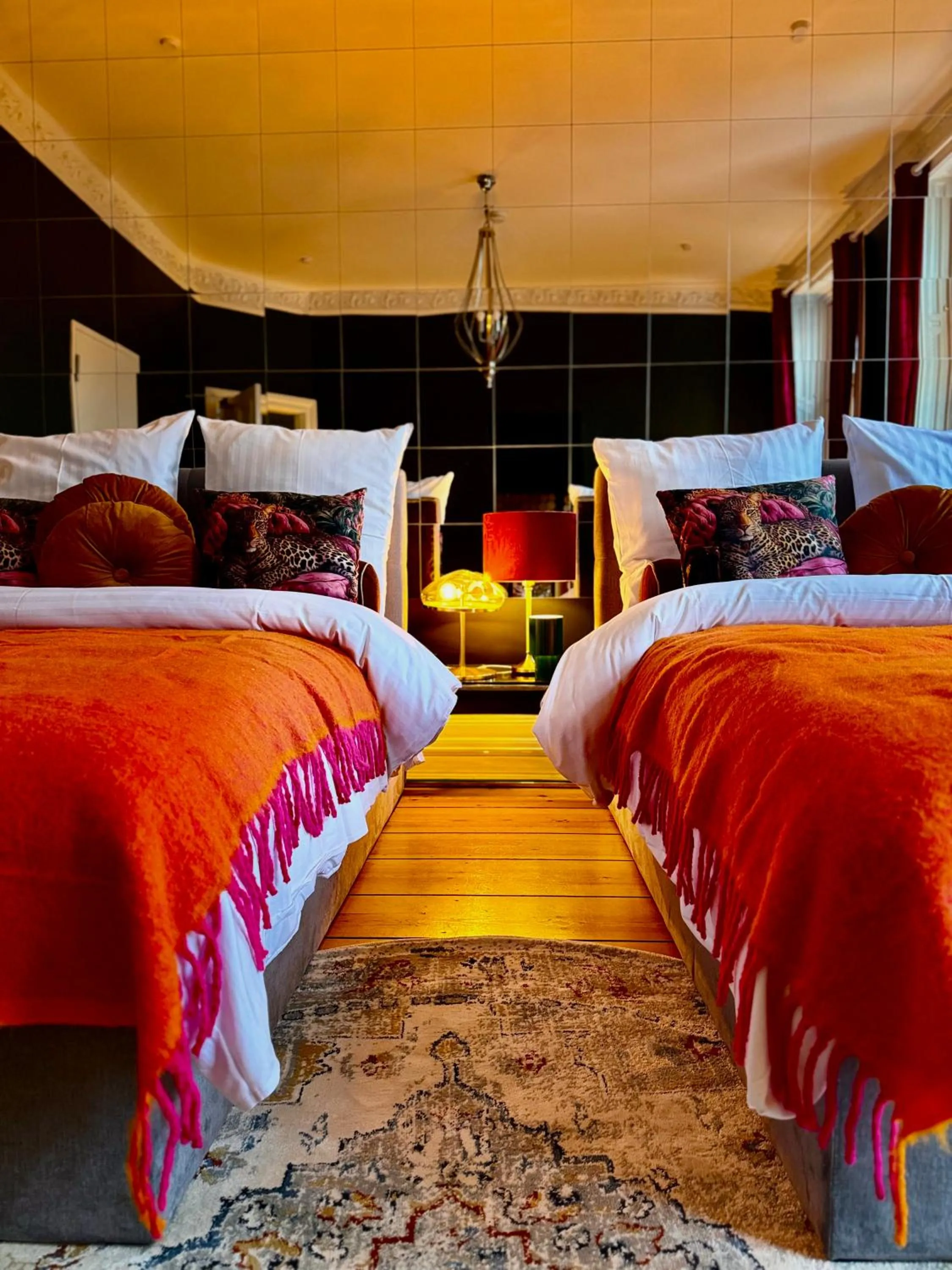 Bed in Sleephotels Alsterroom