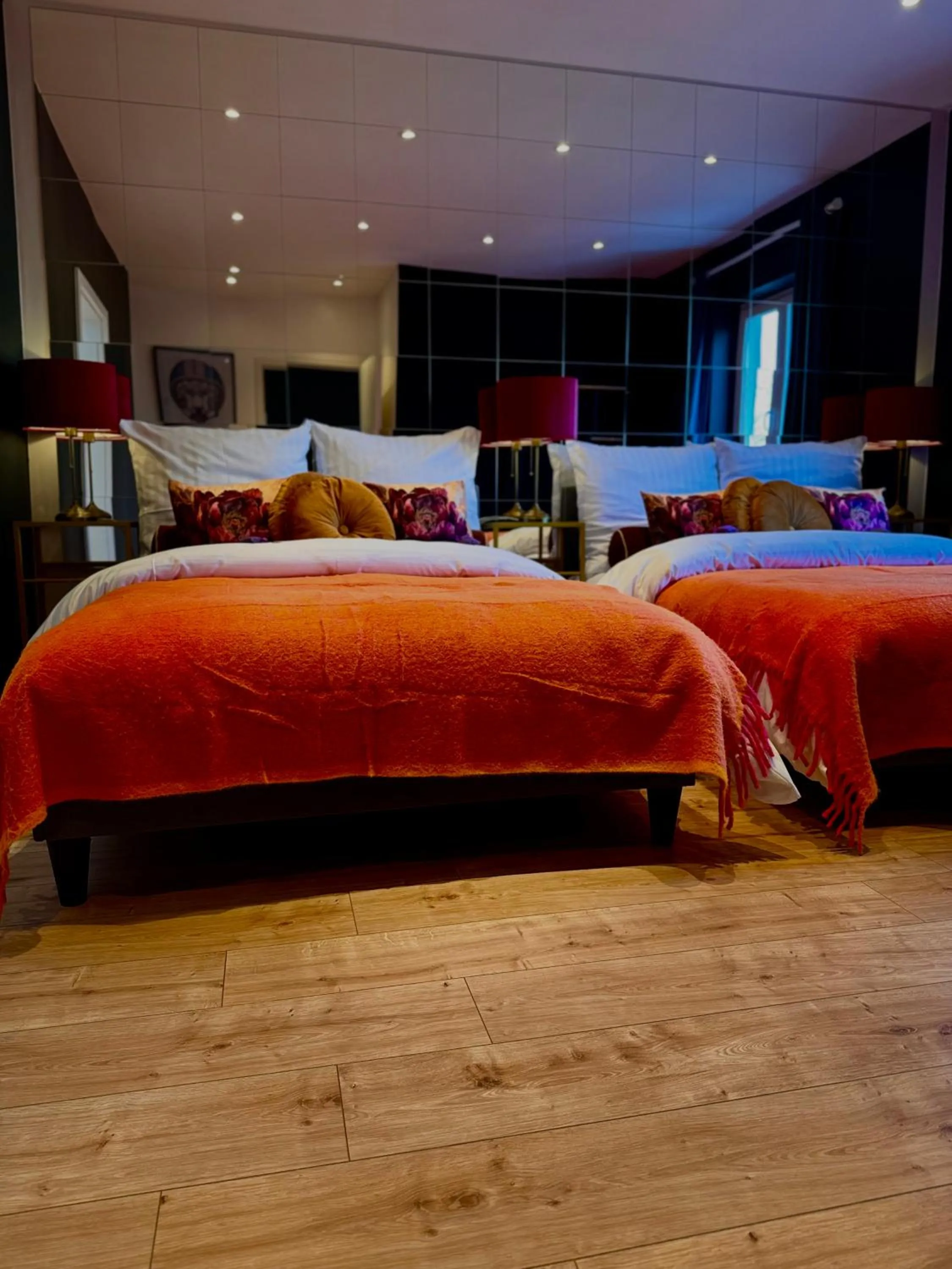 Bed in Sleephotels Alsterroom