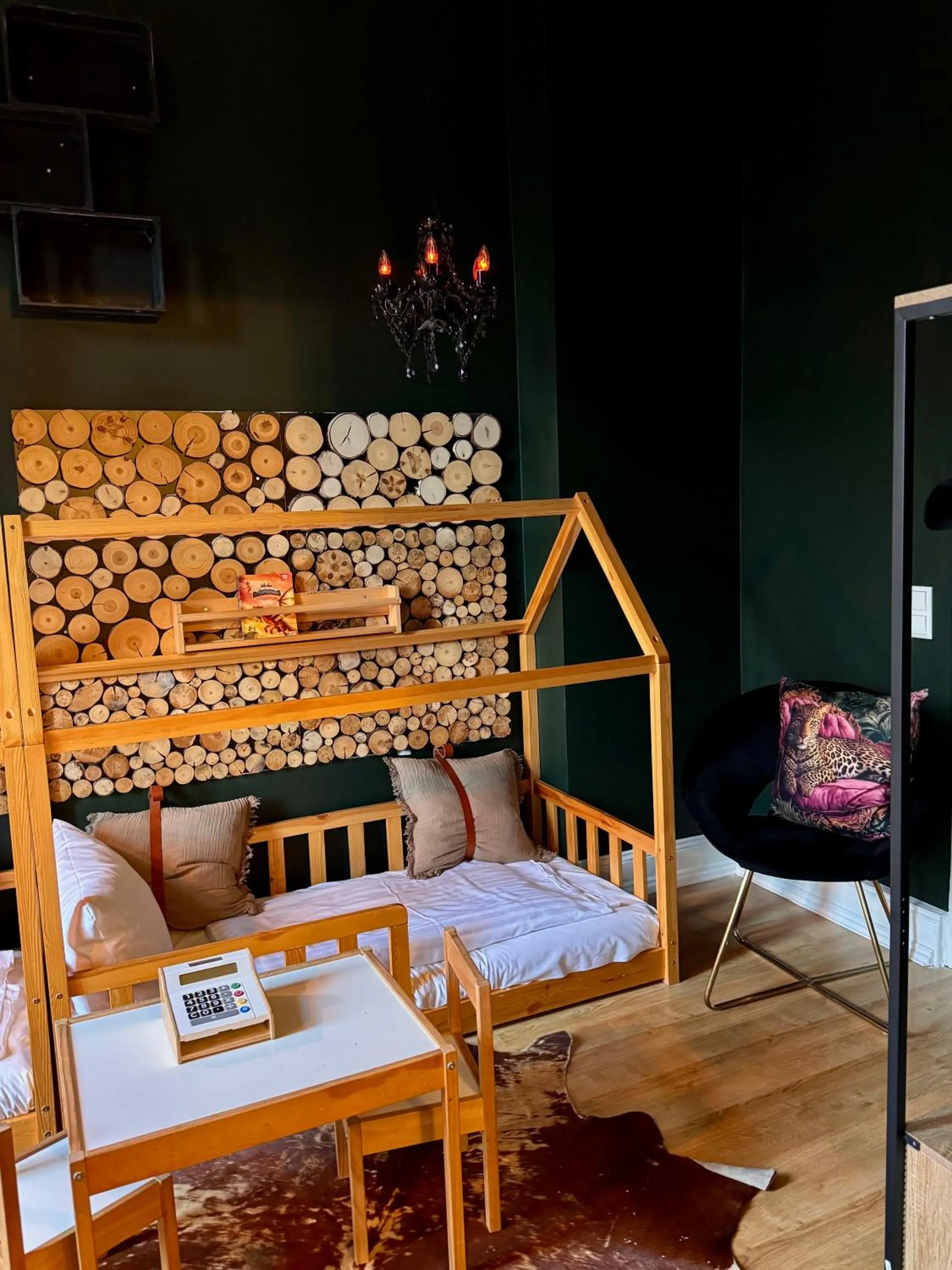 Bed in Sleephotels Alsterroom