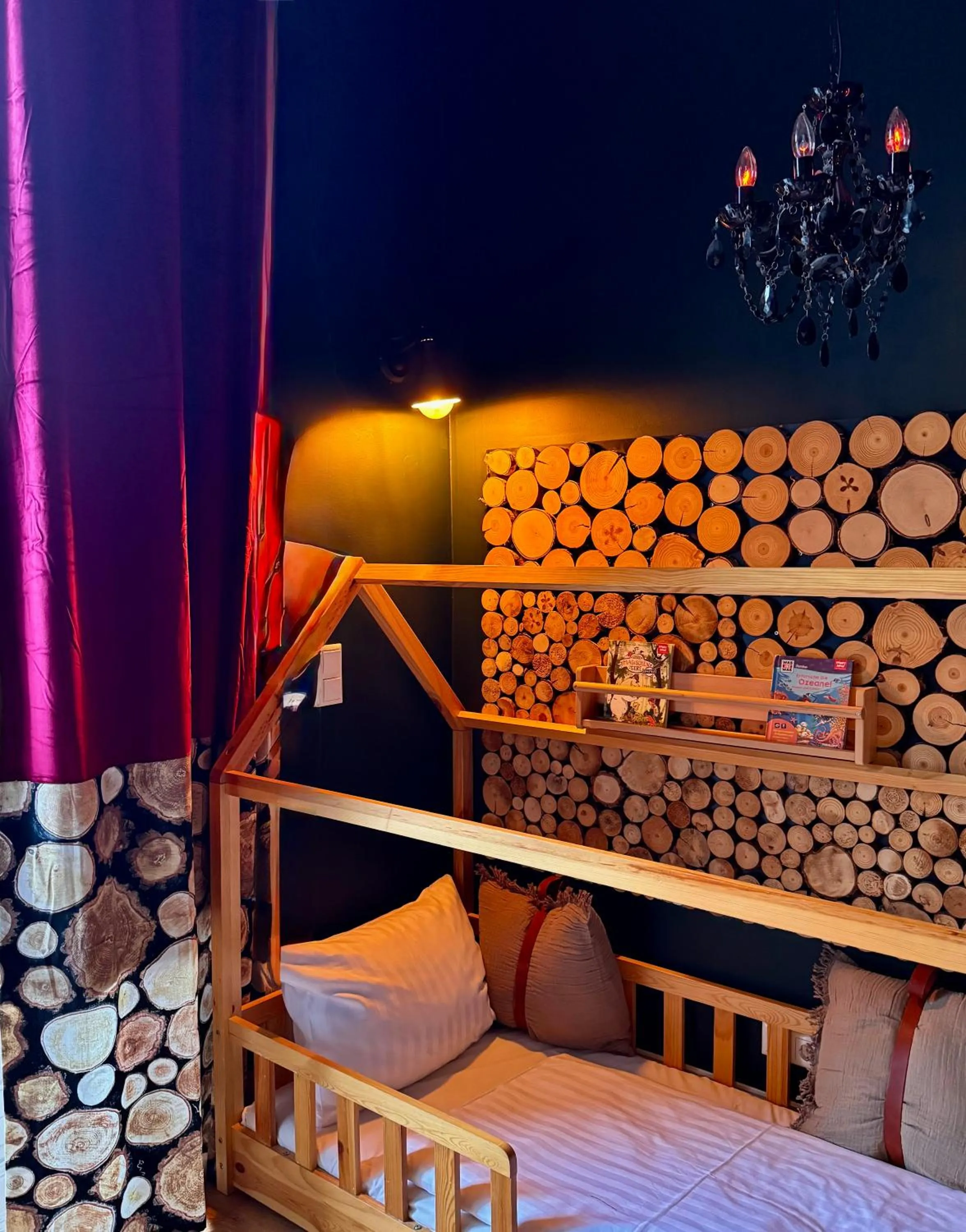 Bed in Sleephotels Alsterroom