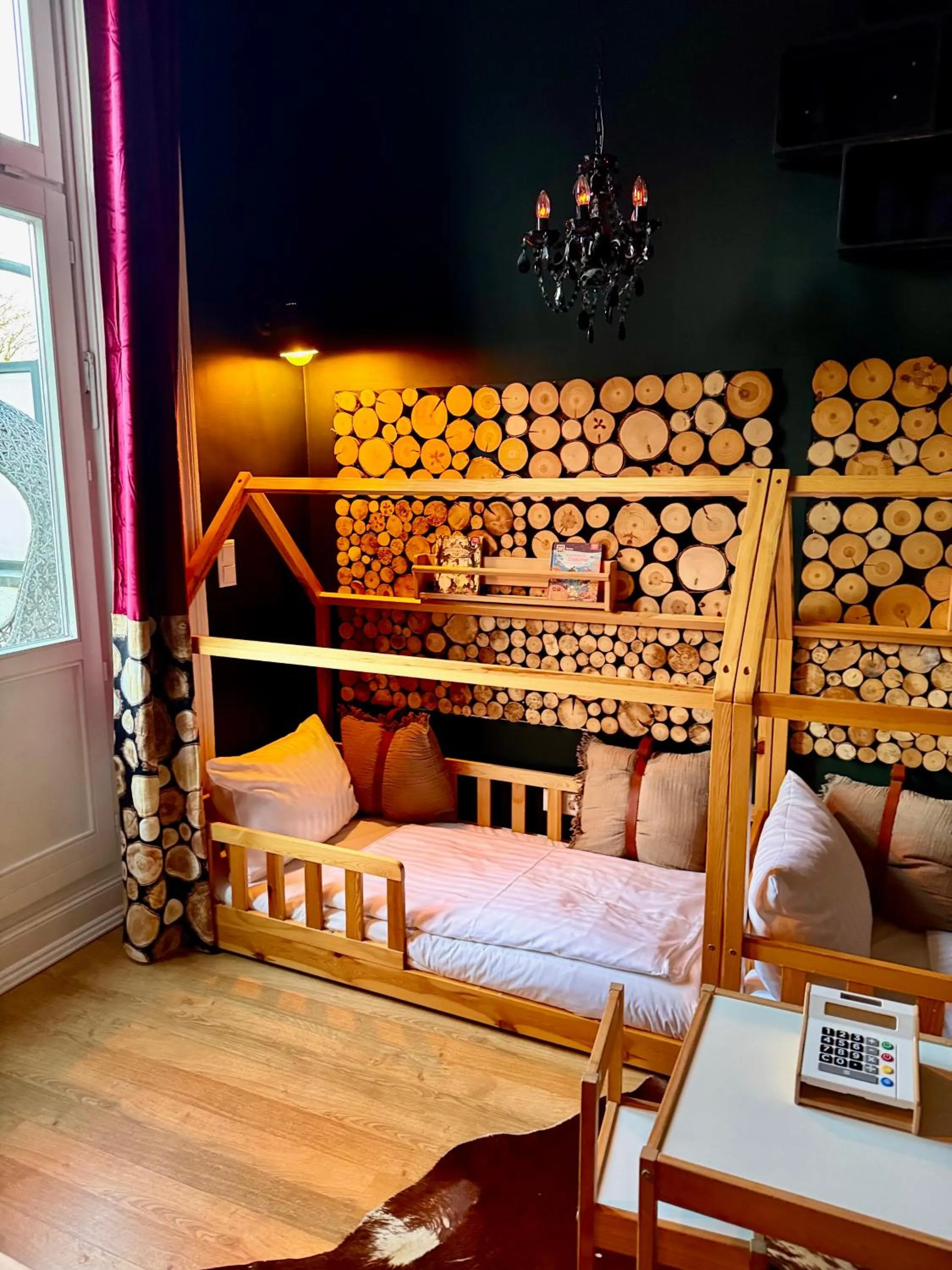 Bed in Sleephotels Alsterroom