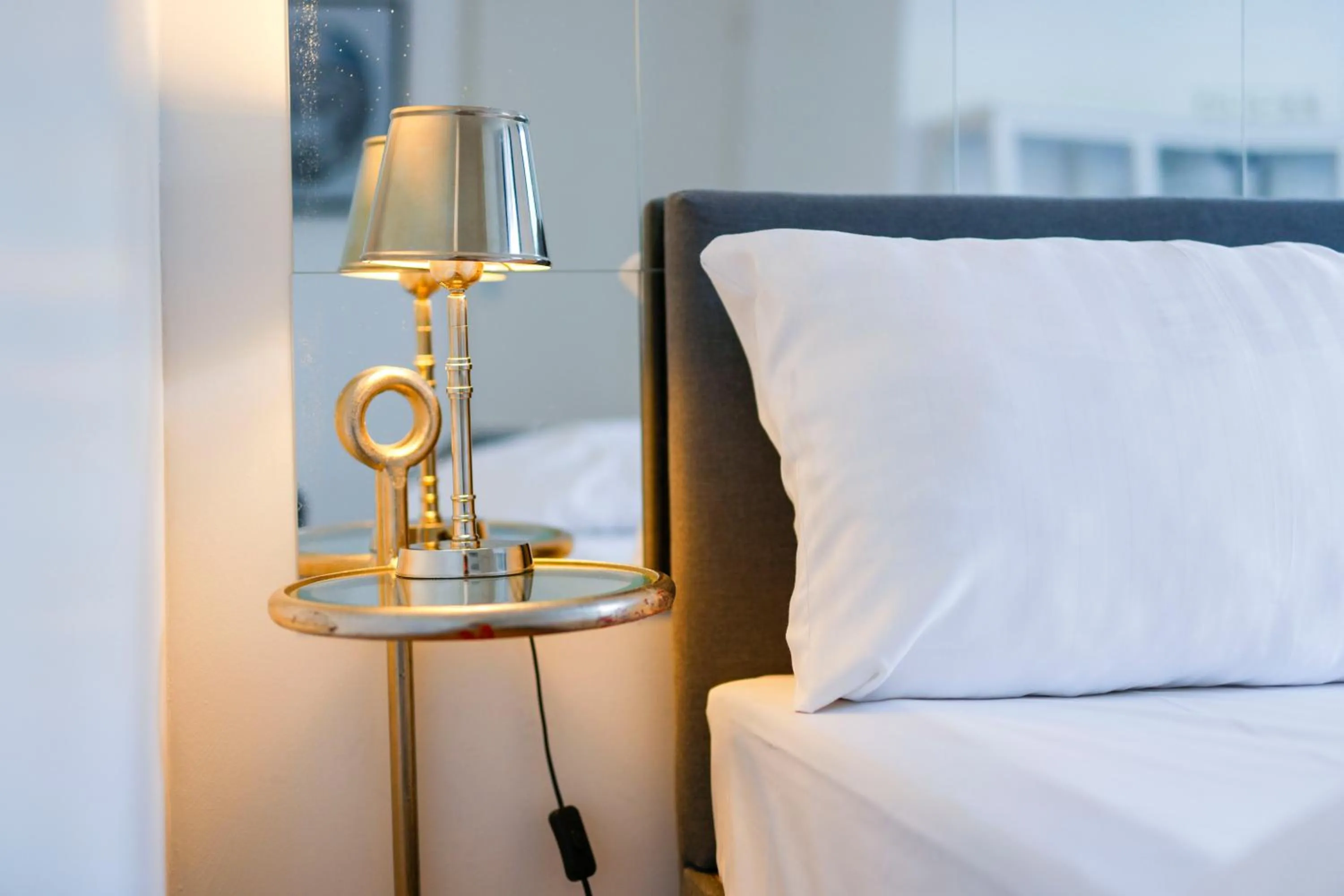 Bed in Sleephotels Alsterroom