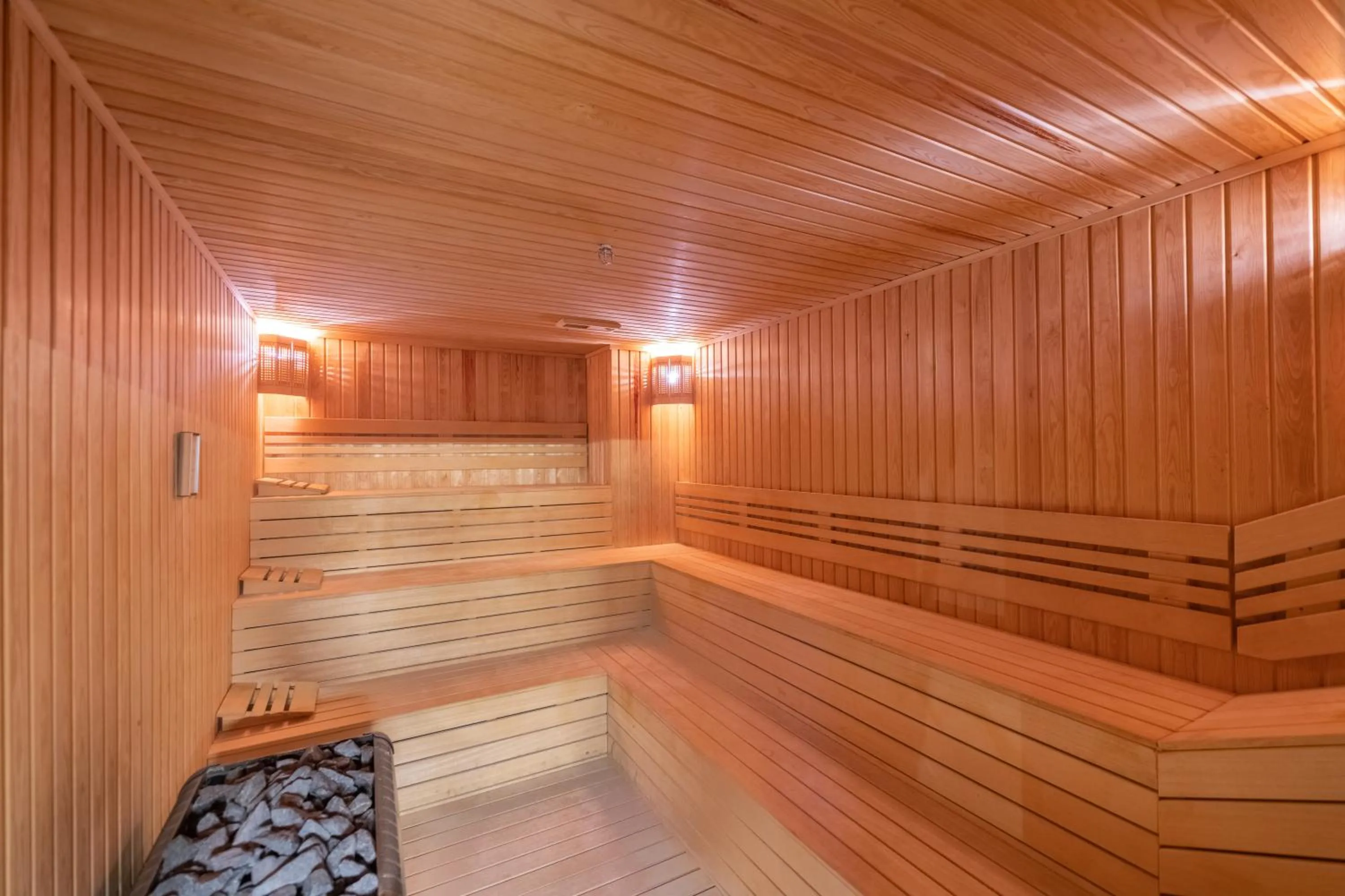 Sauna in Questa Thermal & Spa Hotel