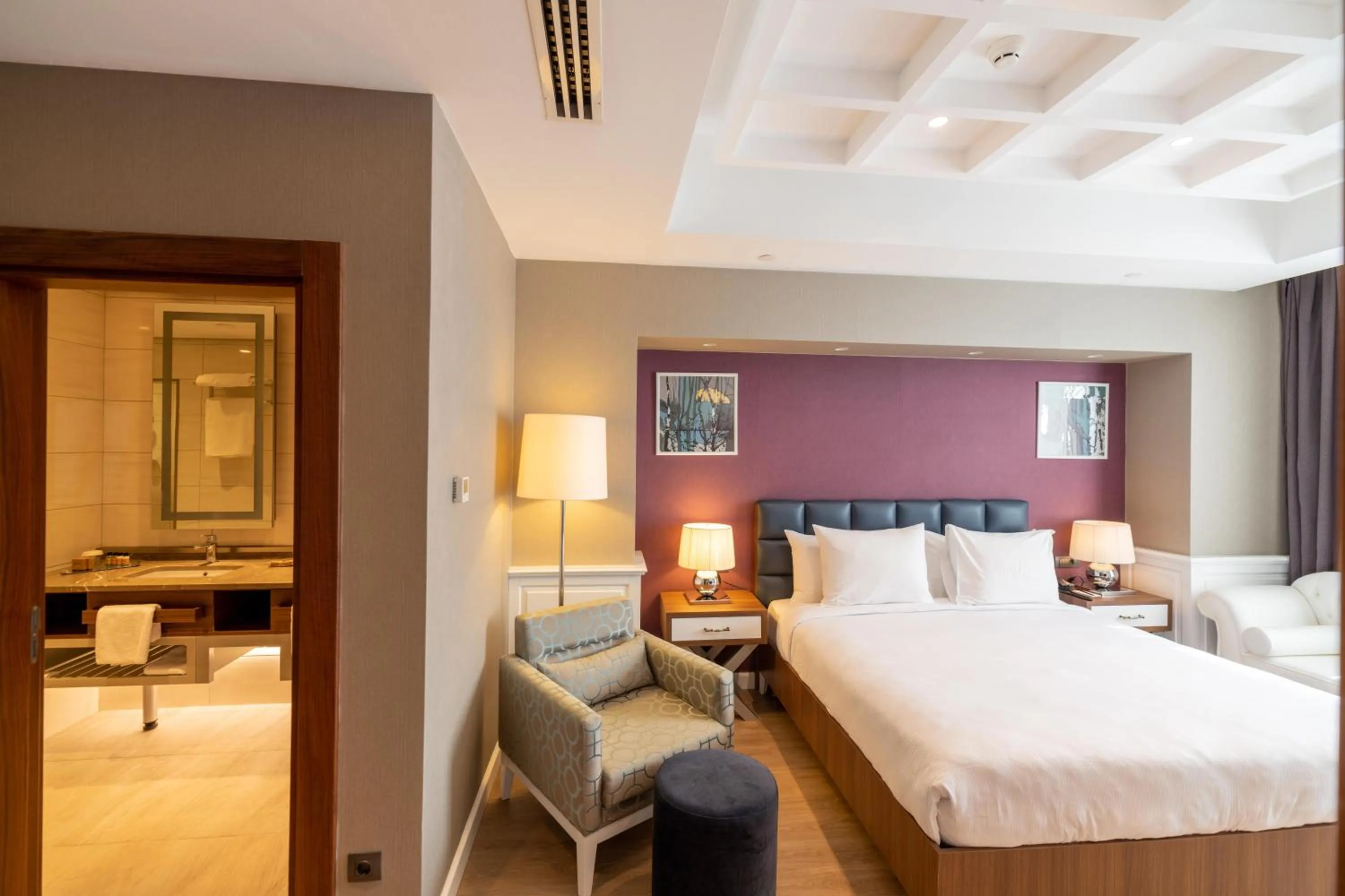 Bed in Questa Thermal & Spa Hotel