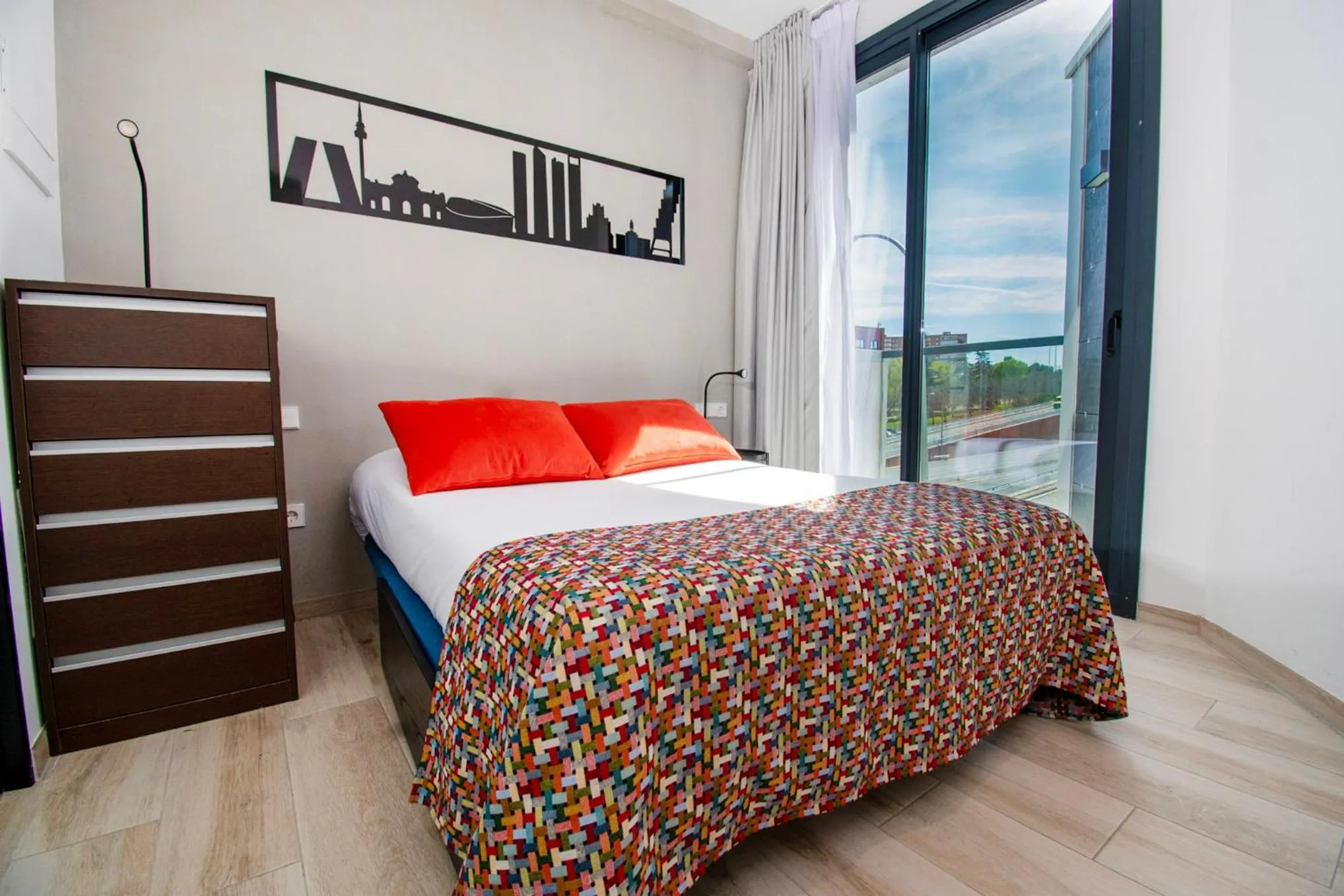 Bed in Ekilibrio Hotel & Apart-Suites