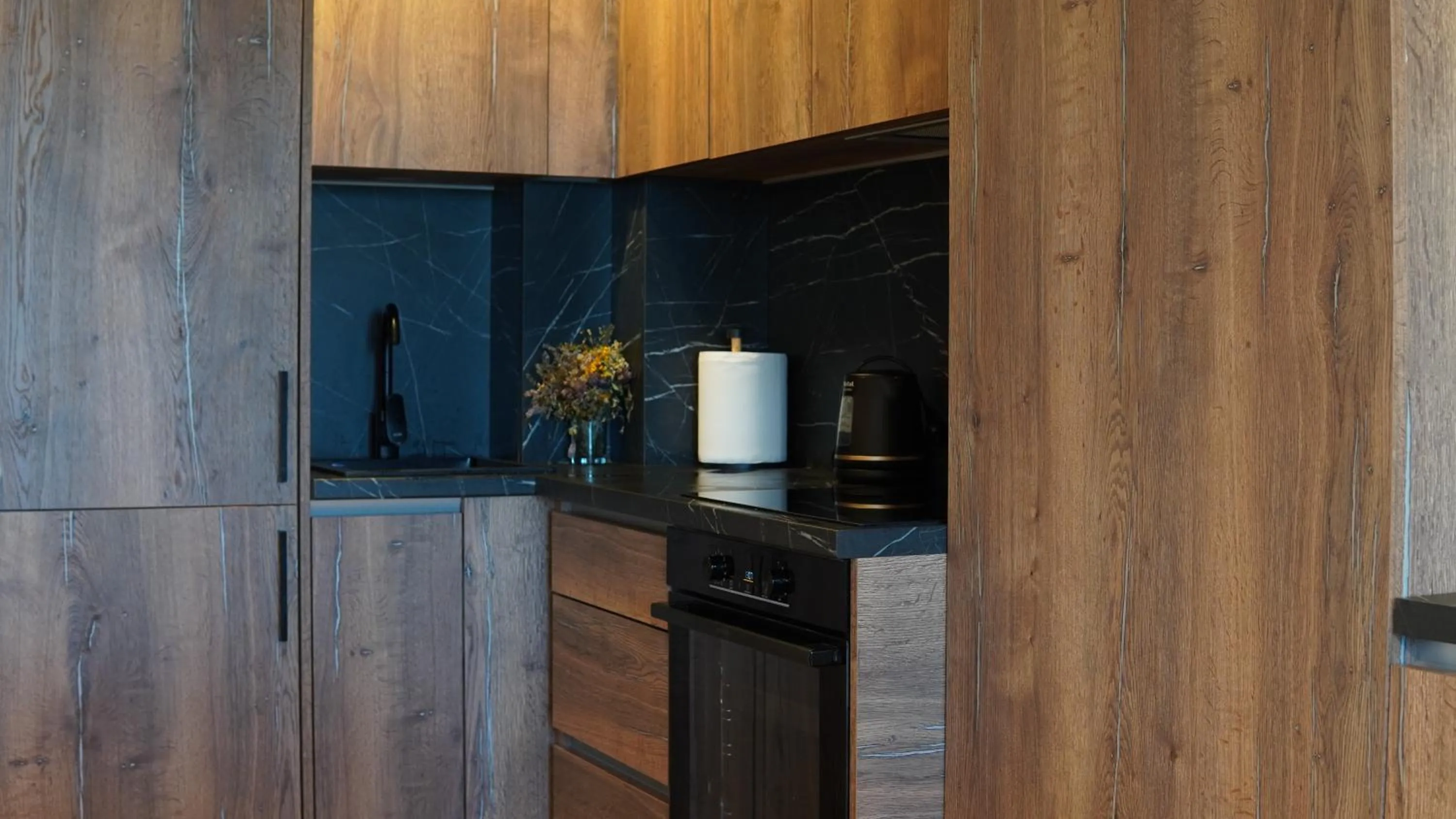 Kitchen or kitchenette in Snjezna Dolina Resort - Jahorina