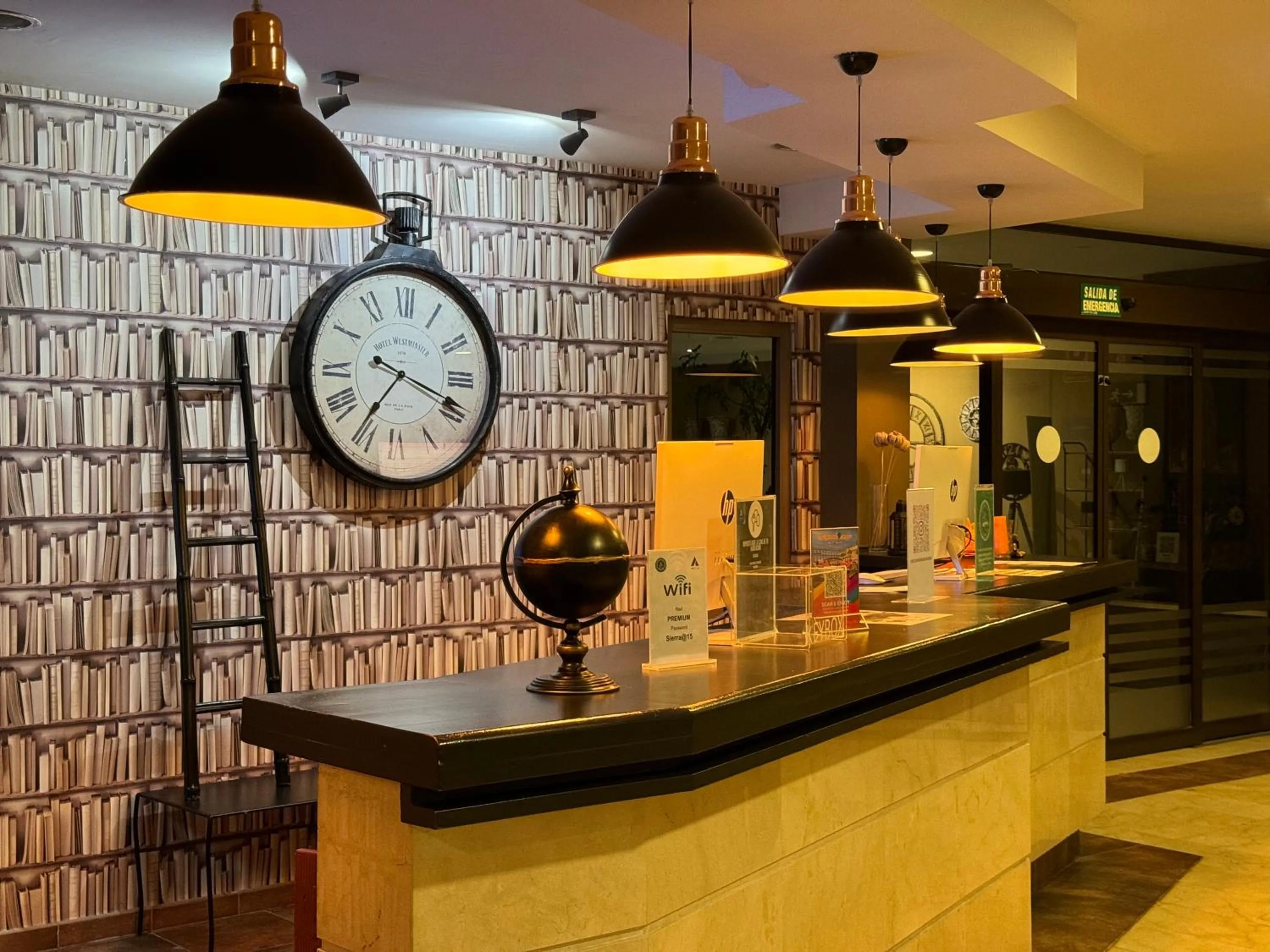 Lobby or reception in Segovia Sierra de Guadarrama