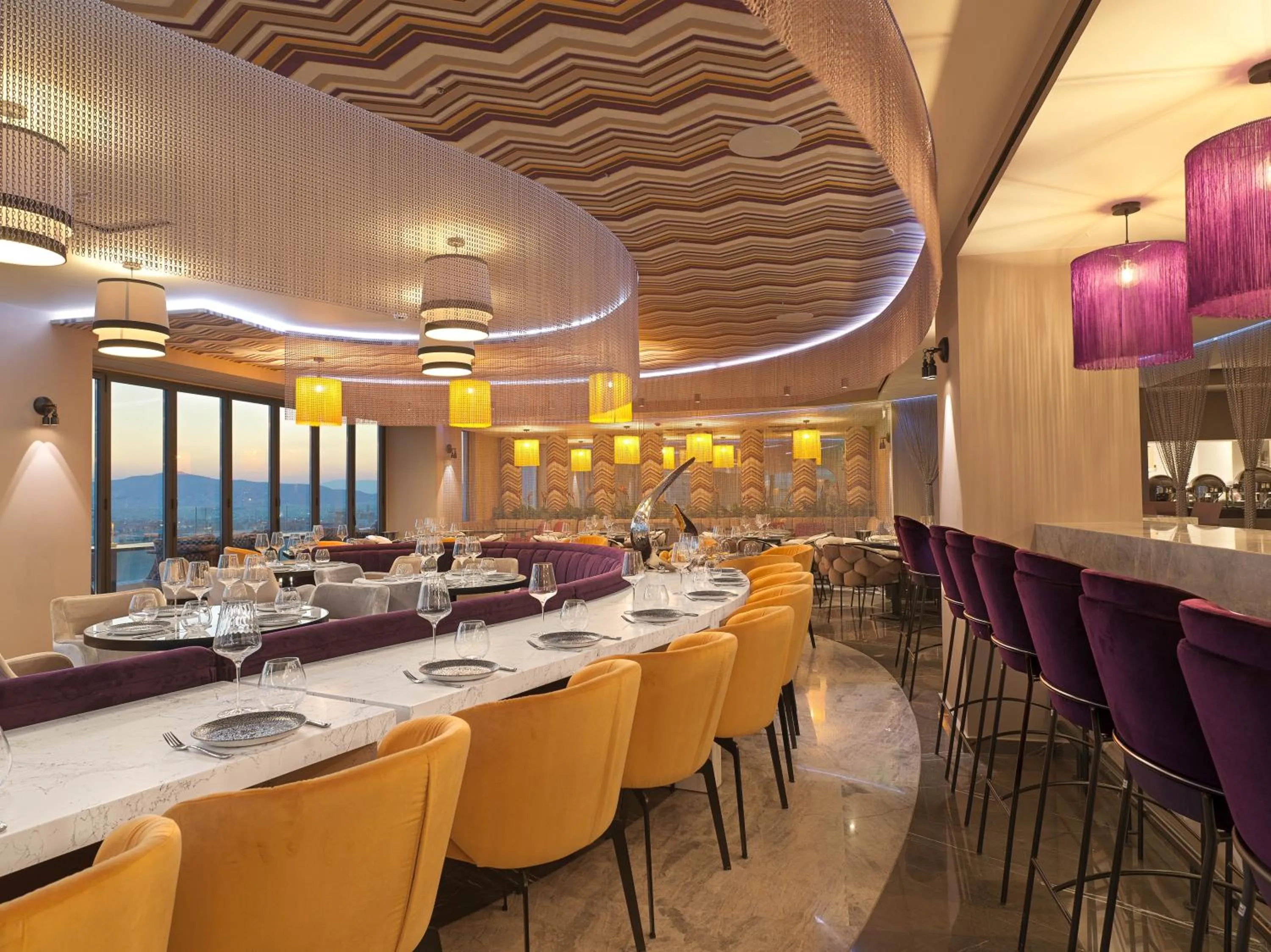 Restaurant/places to eat in NYX Esperia Palace Hotel Athens by Leonardo Hotels