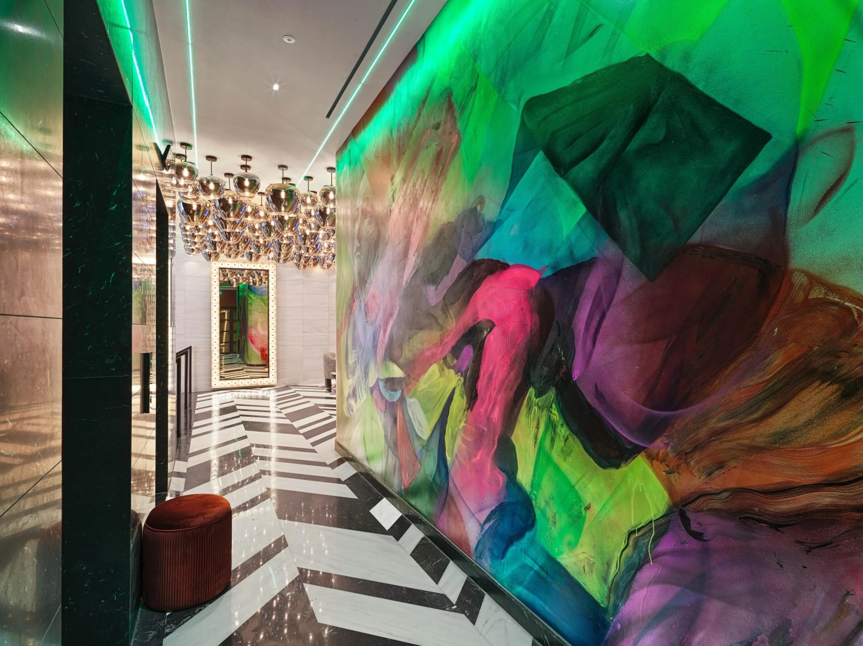 Lobby or reception in NYX Esperia Palace Hotel Athens by Leonardo Hotels