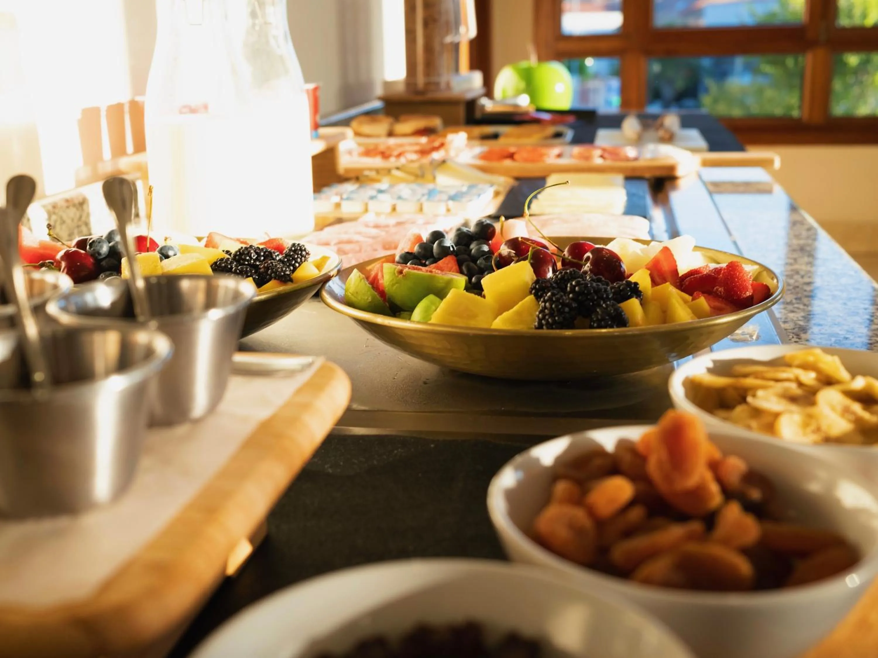 Buffet breakfast in Hotel Plaza Las Matas