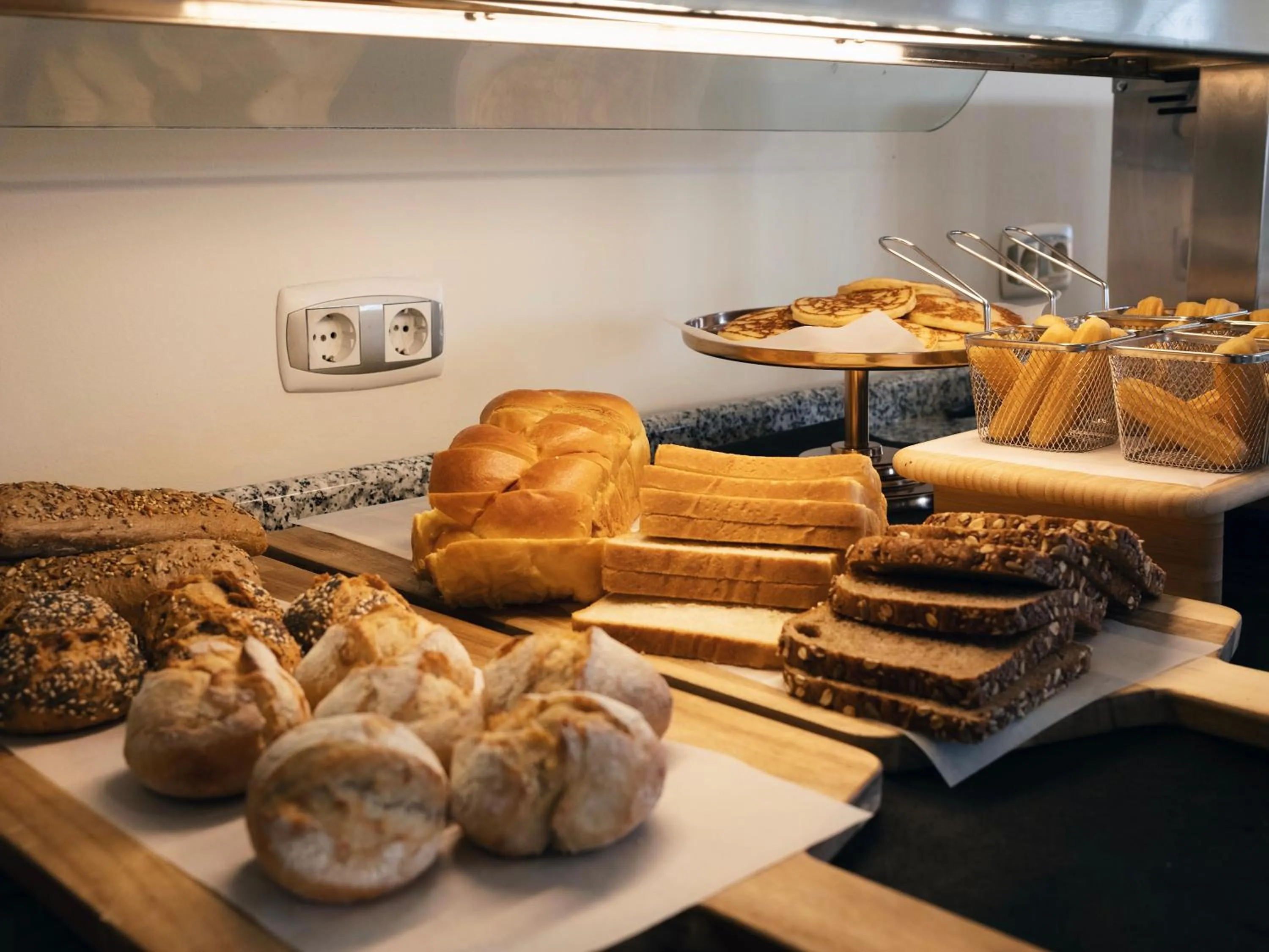 Buffet breakfast in Hotel Plaza Las Matas