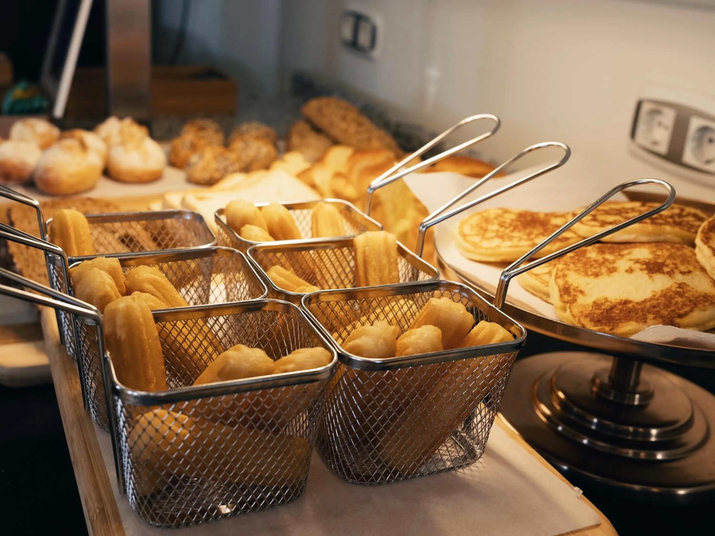 Buffet breakfast in Hotel Plaza Las Matas