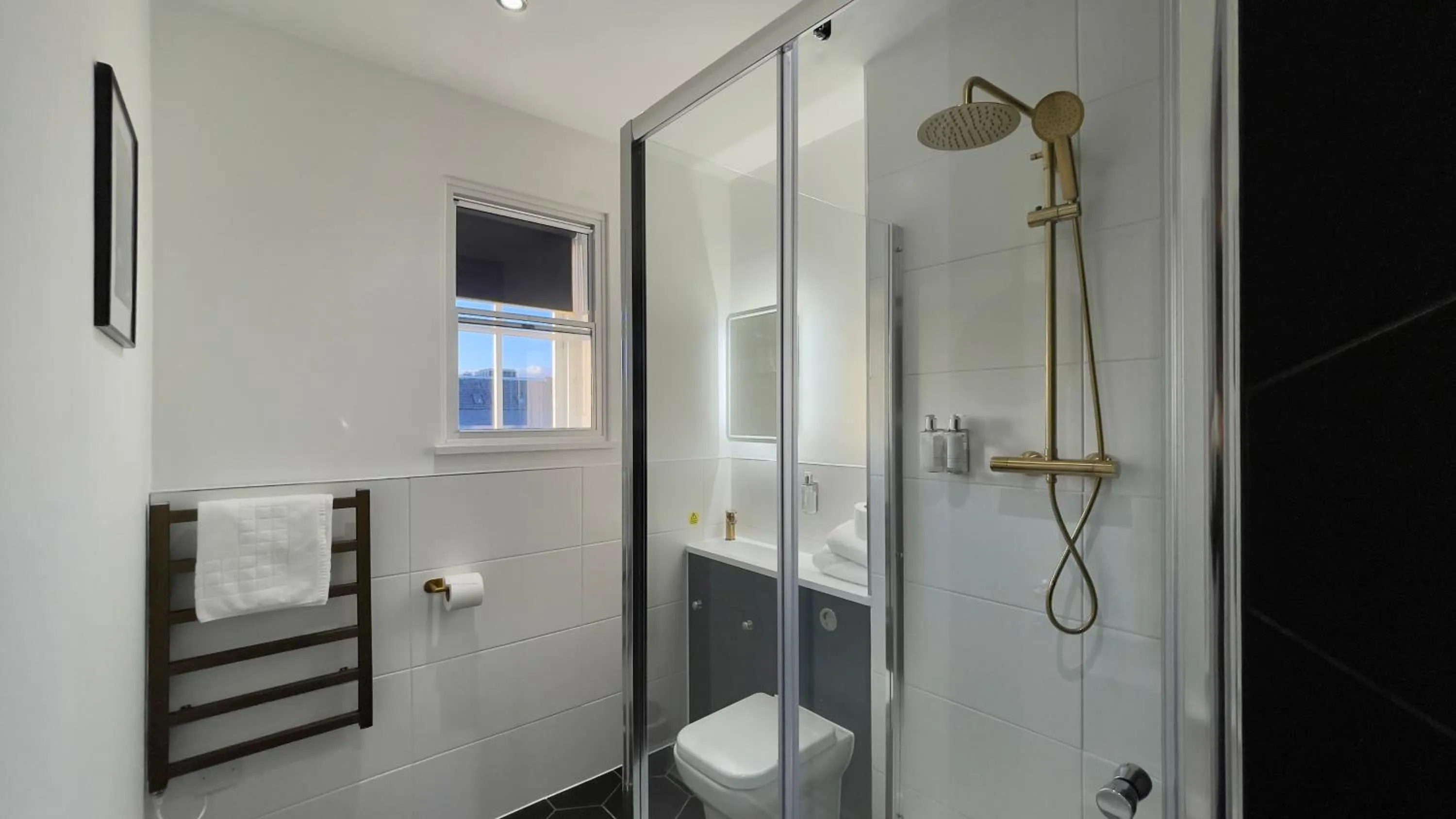 Bathroom in The Old Post Office Warrington by Deuce Hotels