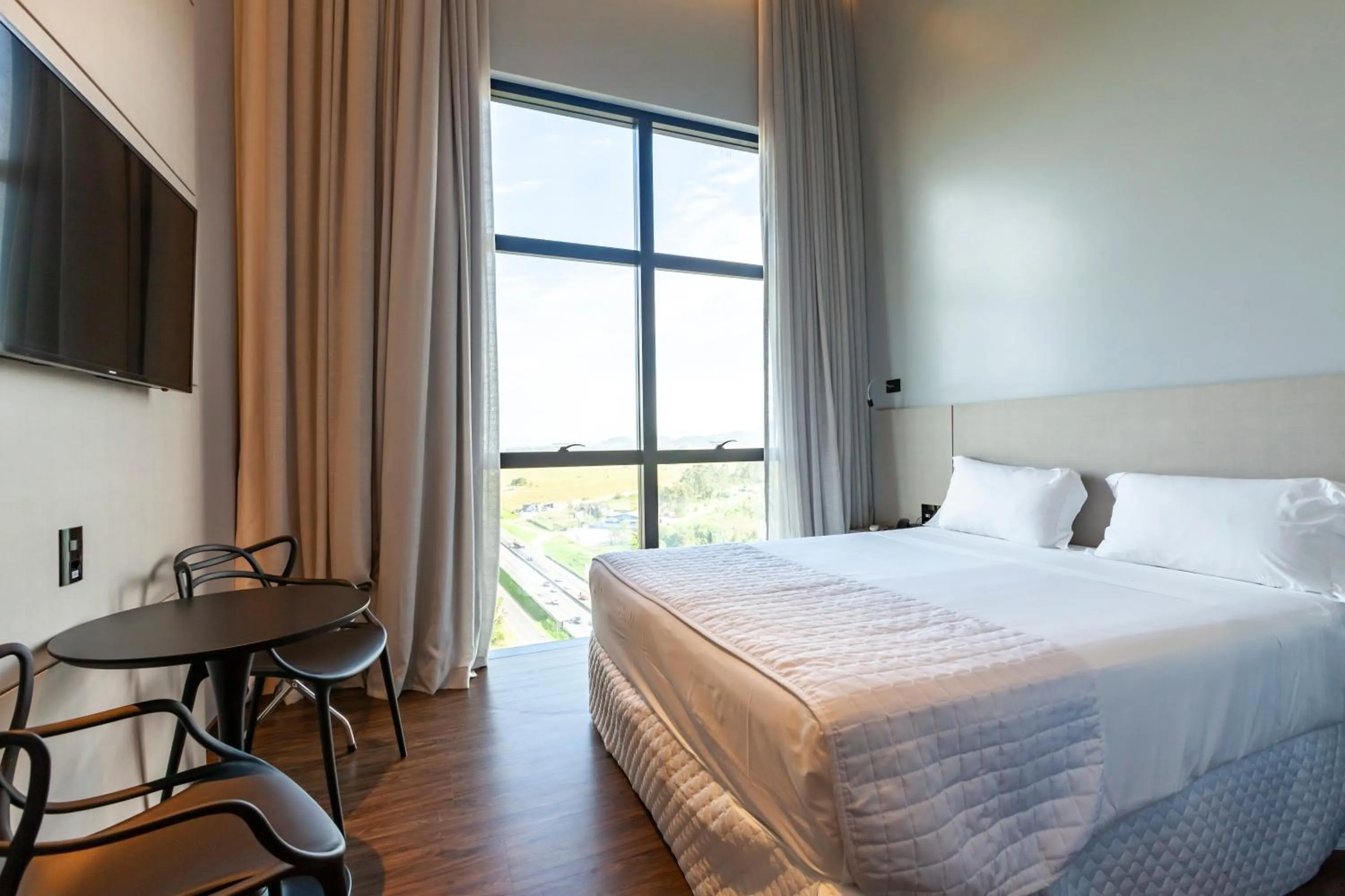 Bedroom, Bed in Intercity Itapema