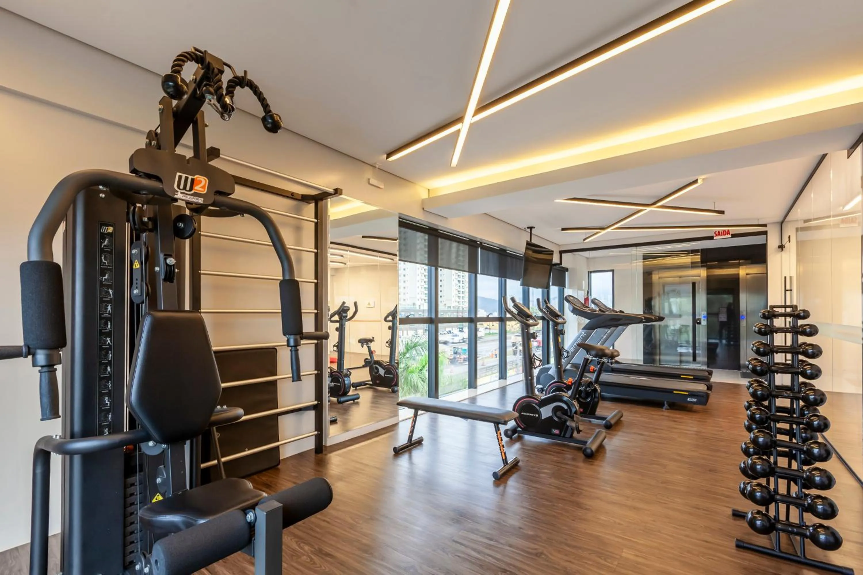 Fitness centre/facilities in Intercity Itapema