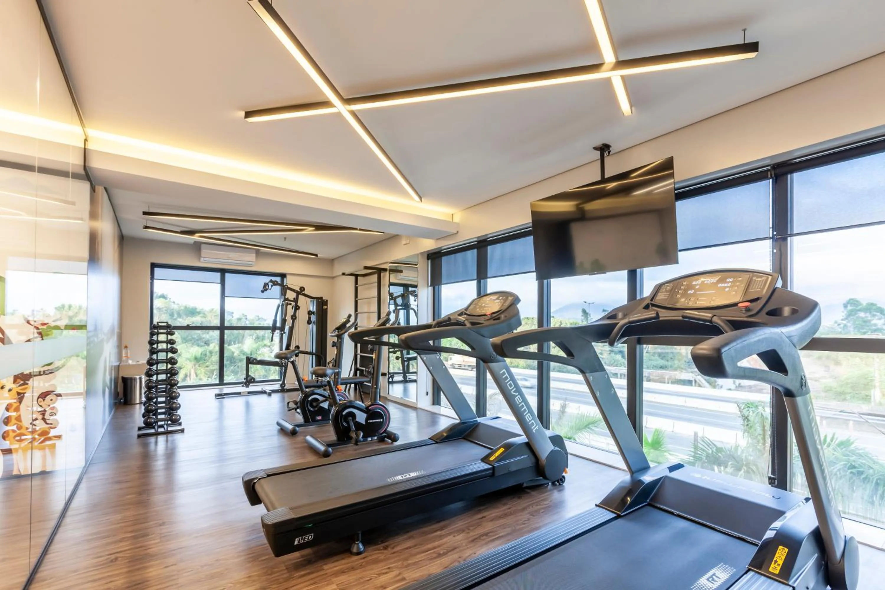 Fitness centre/facilities in Intercity Itapema
