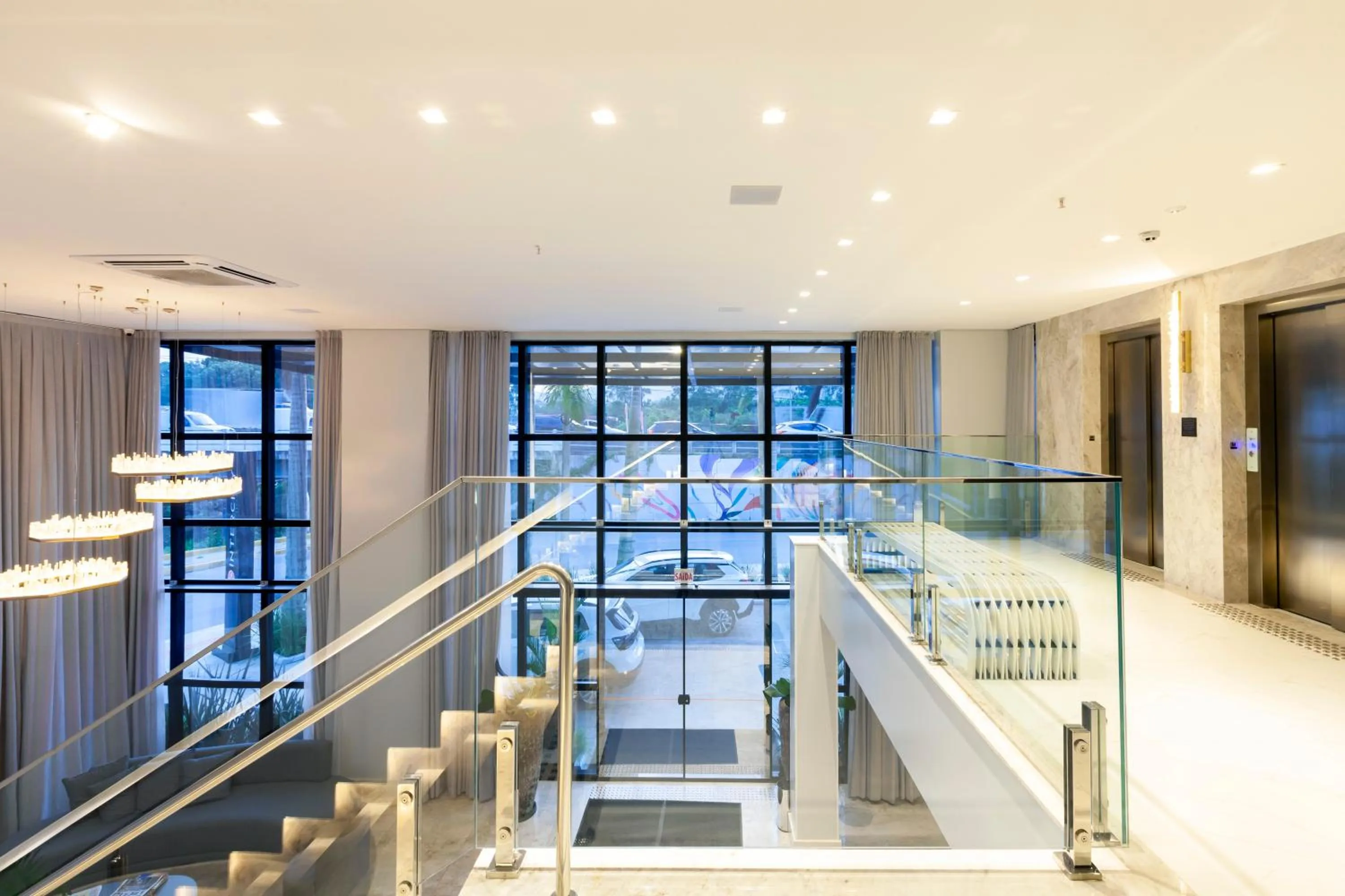 Communal lounge/ TV room in Intercity Itapema