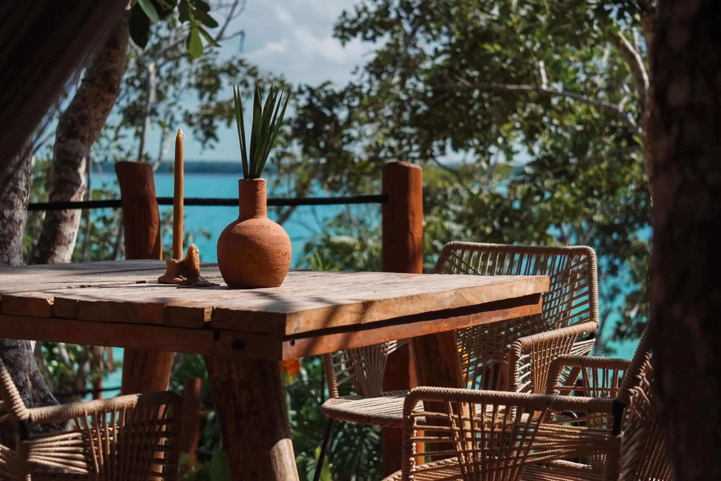 Restaurant/places to eat in Naya Bacalar Lagoon Front Hotel