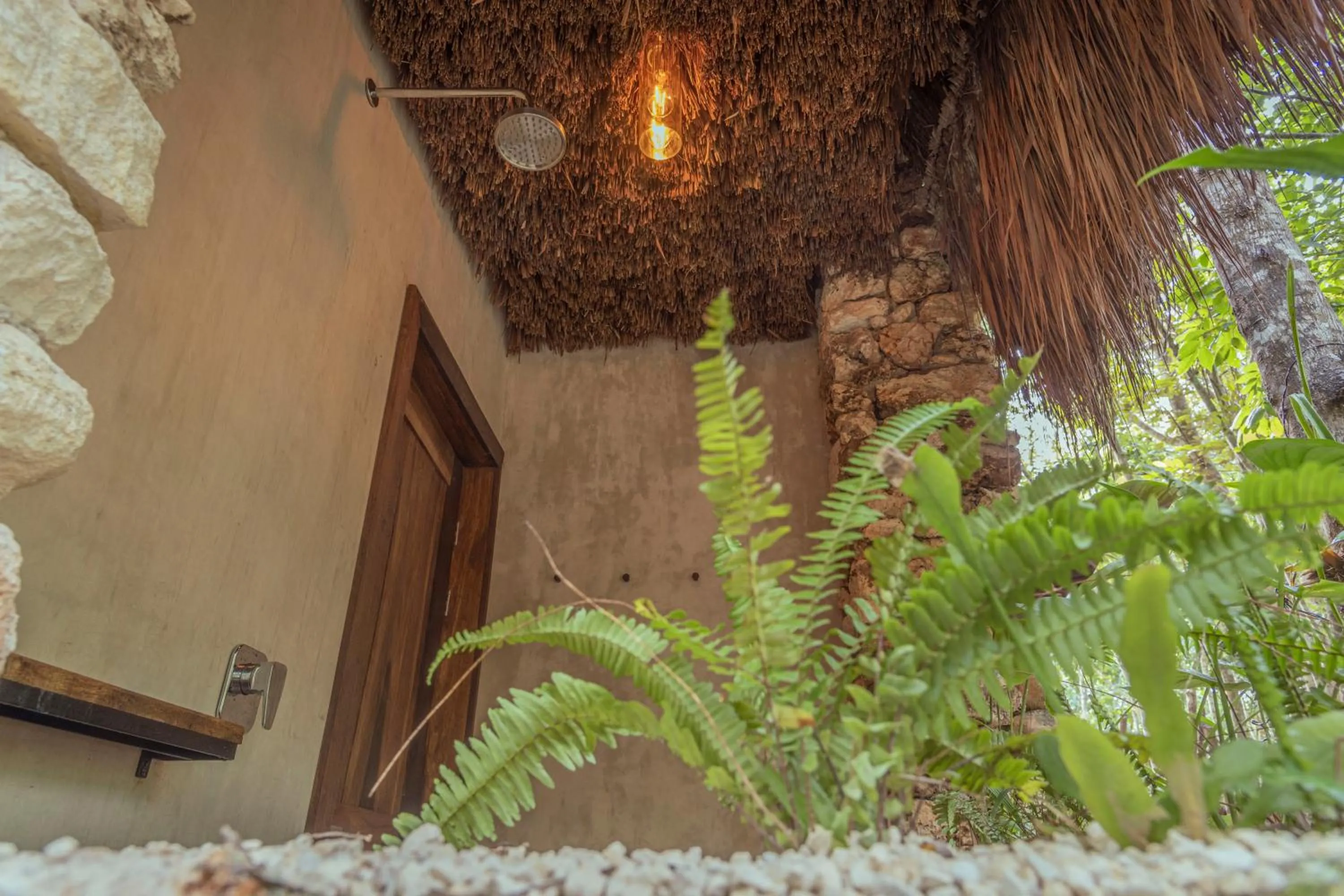 Bathroom in Naya Bacalar Lagoon Front Hotel