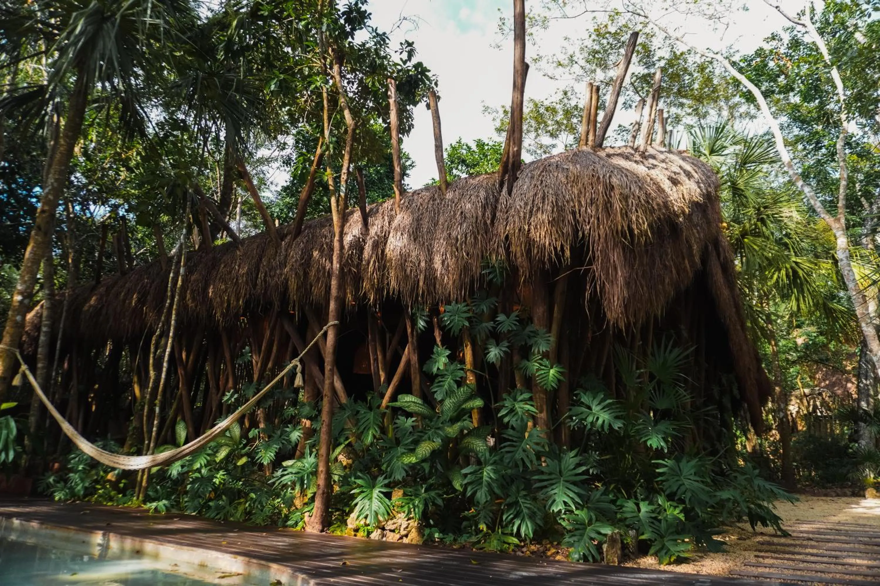 Property building in Naya Bacalar Lagoon Front Hotel