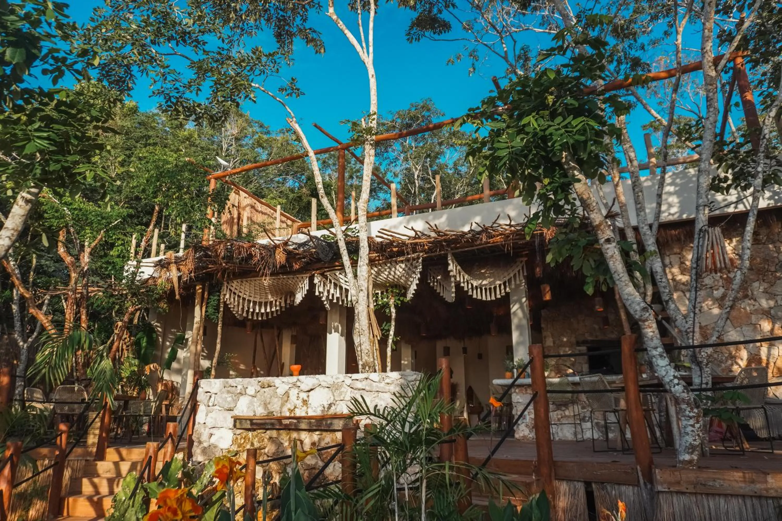 Restaurant/places to eat in Naya Bacalar Lagoon Front Hotel