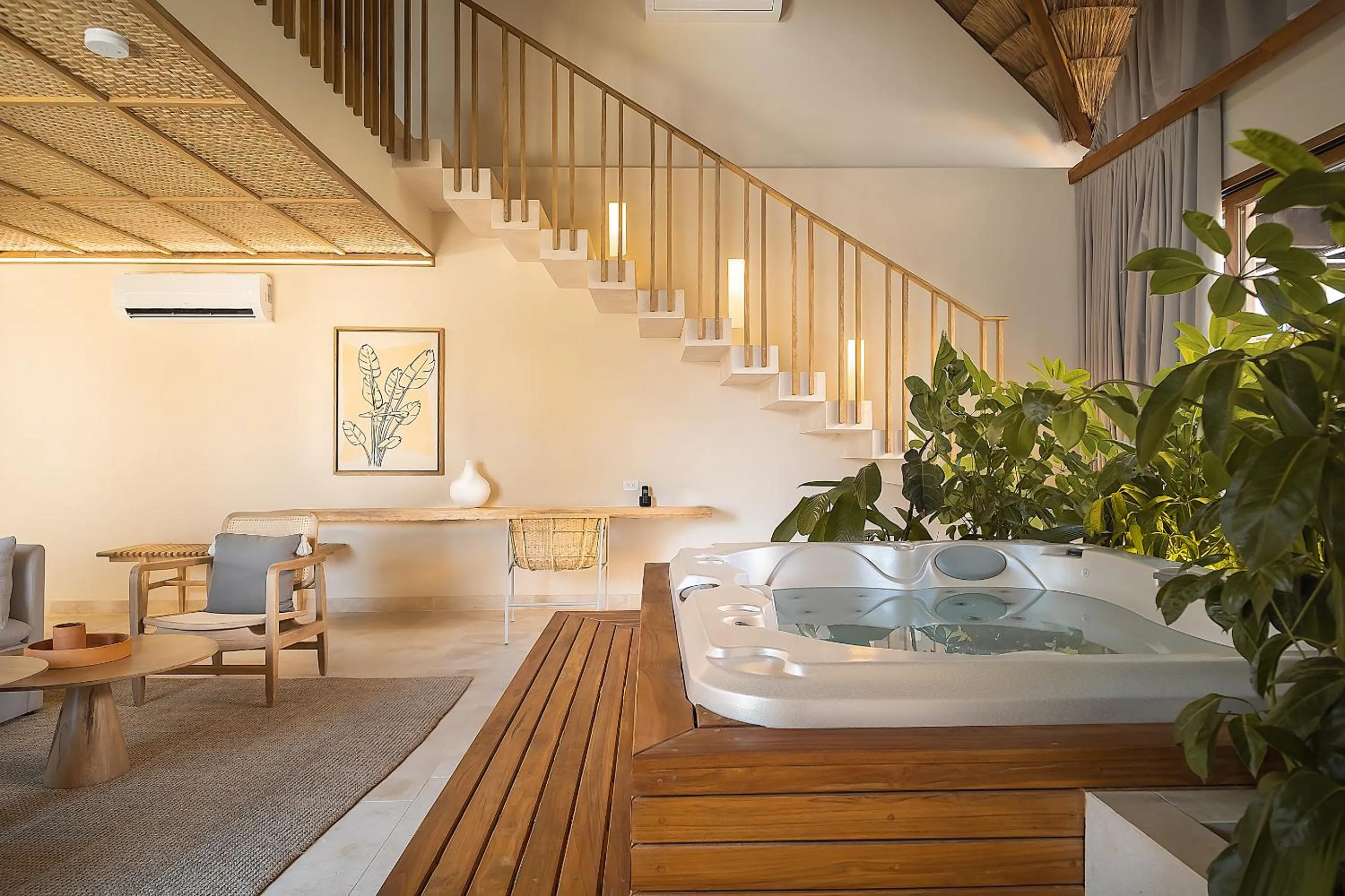 Living room in Hotel Aimarawa