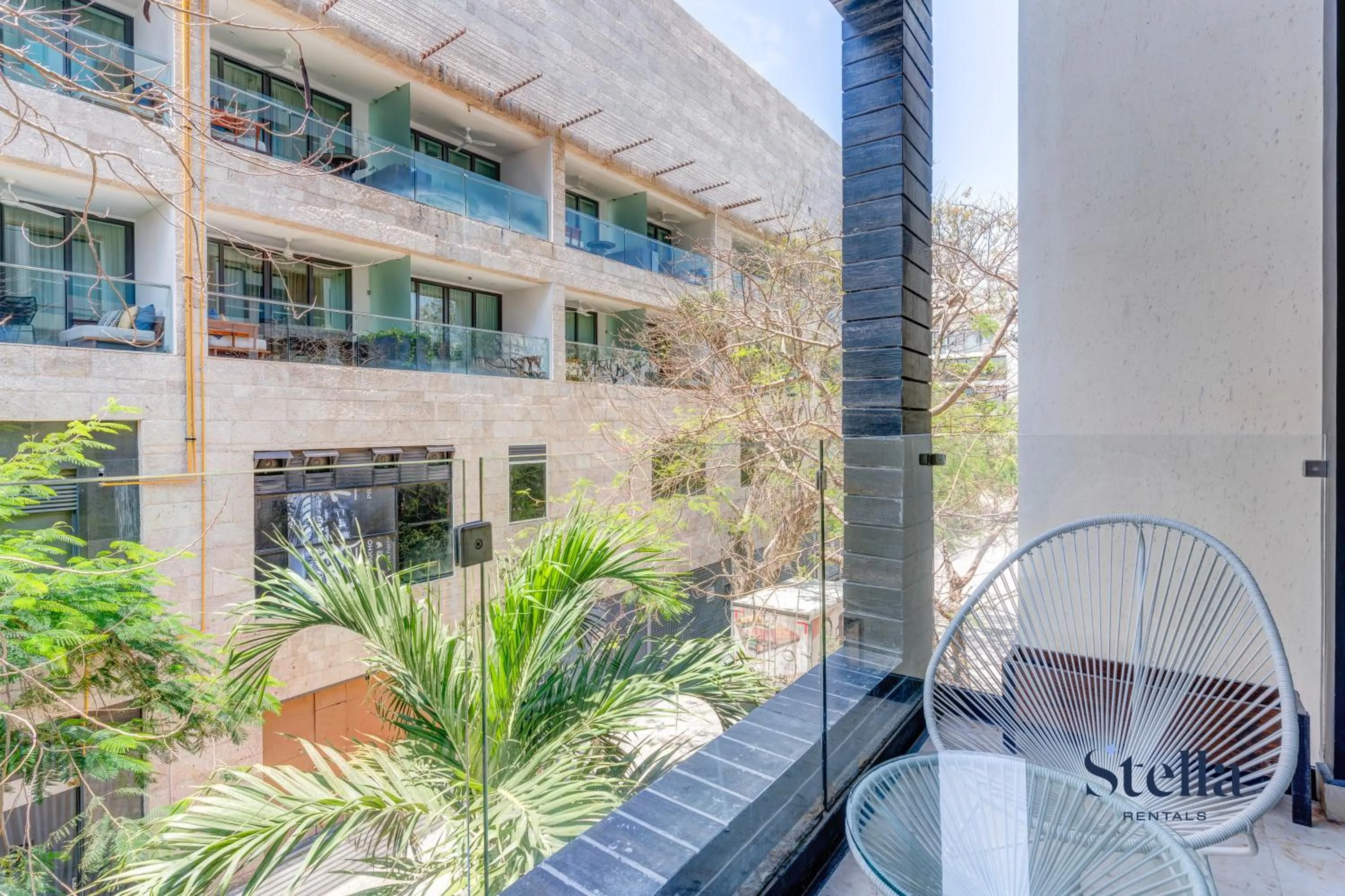 Balcony/Terrace in Oceanview Infinity Pool, Steps to 5th Ave & Beach