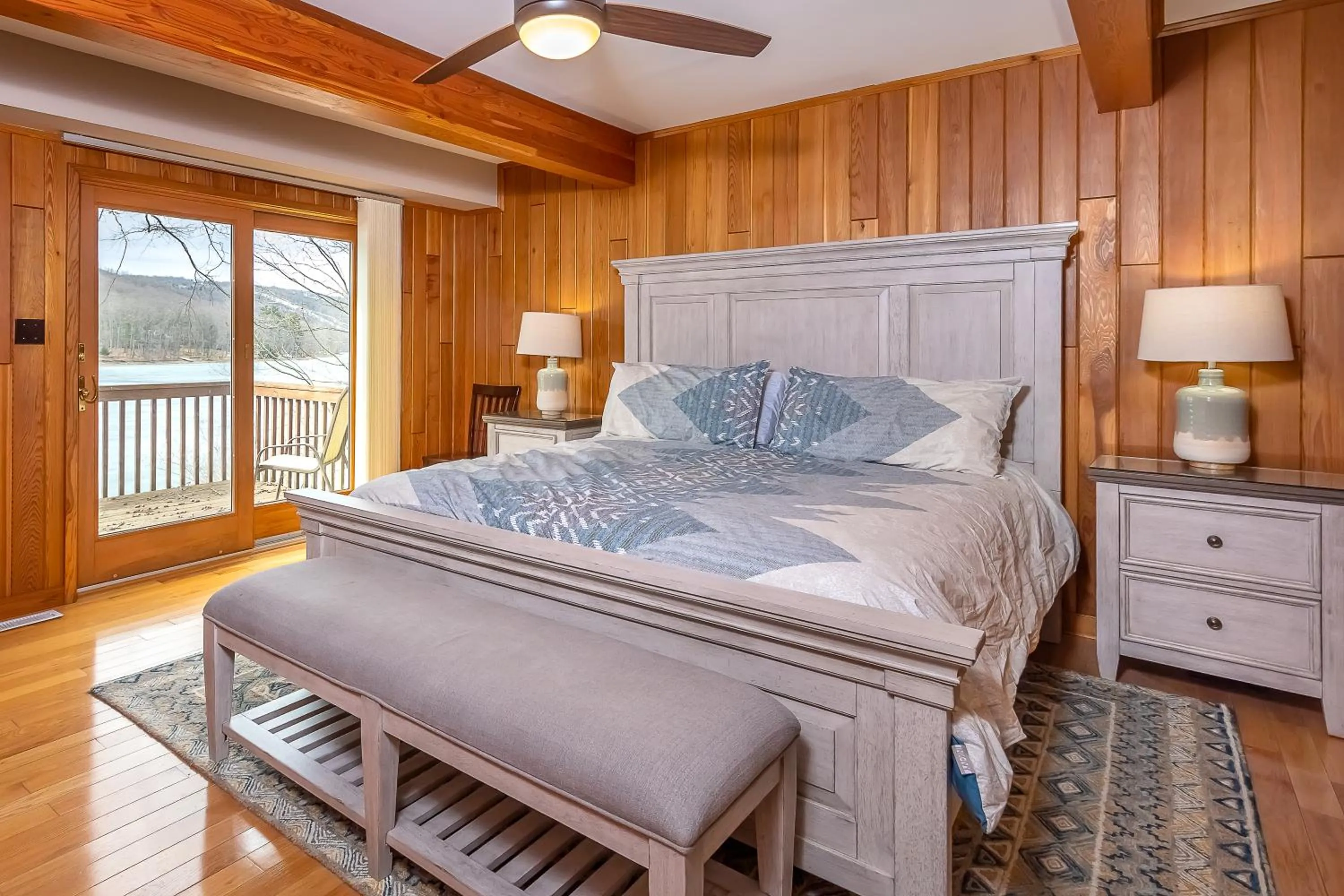 Property building, Bed in Gone Fish Inn