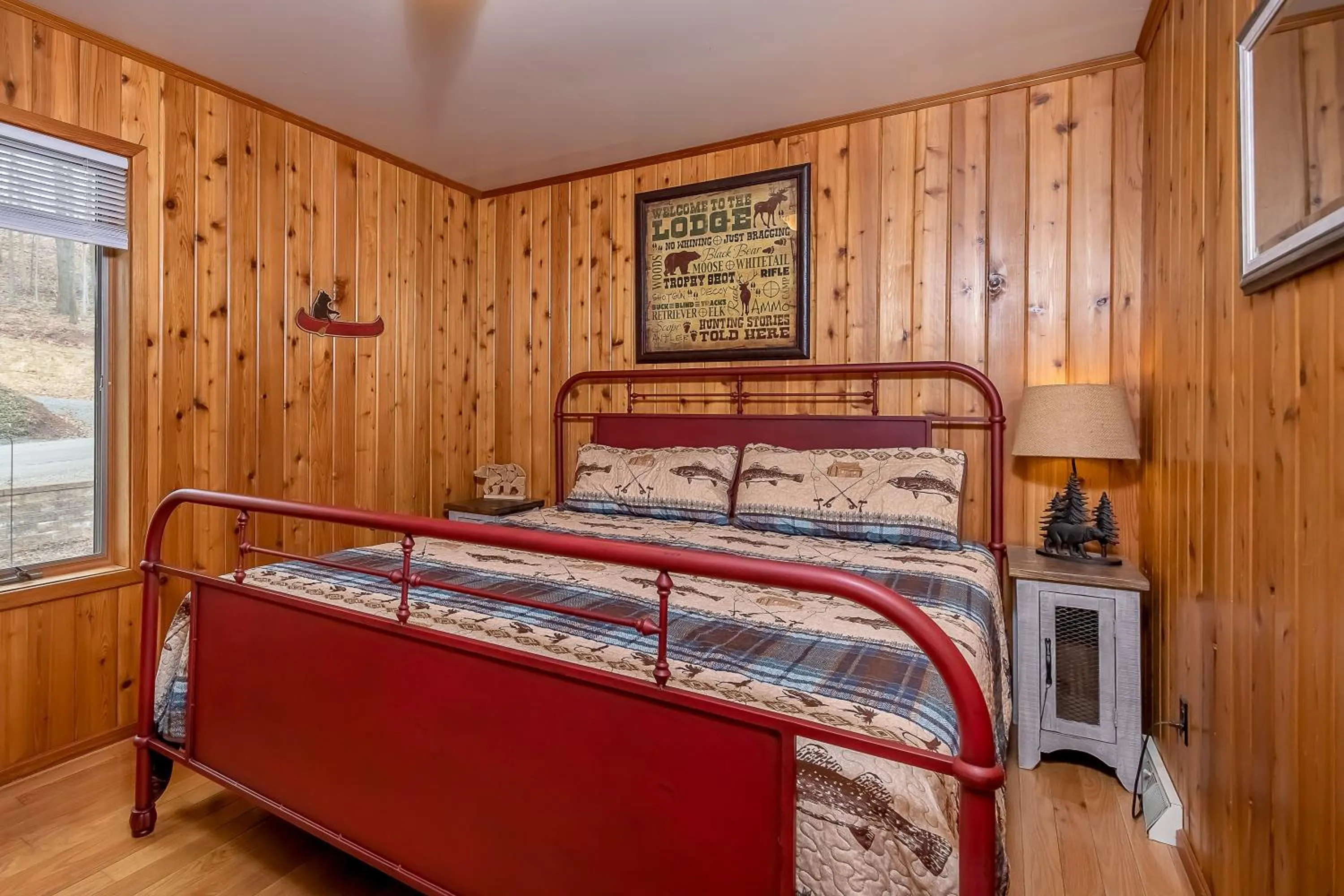 Property building, Bed in Gone Fish Inn