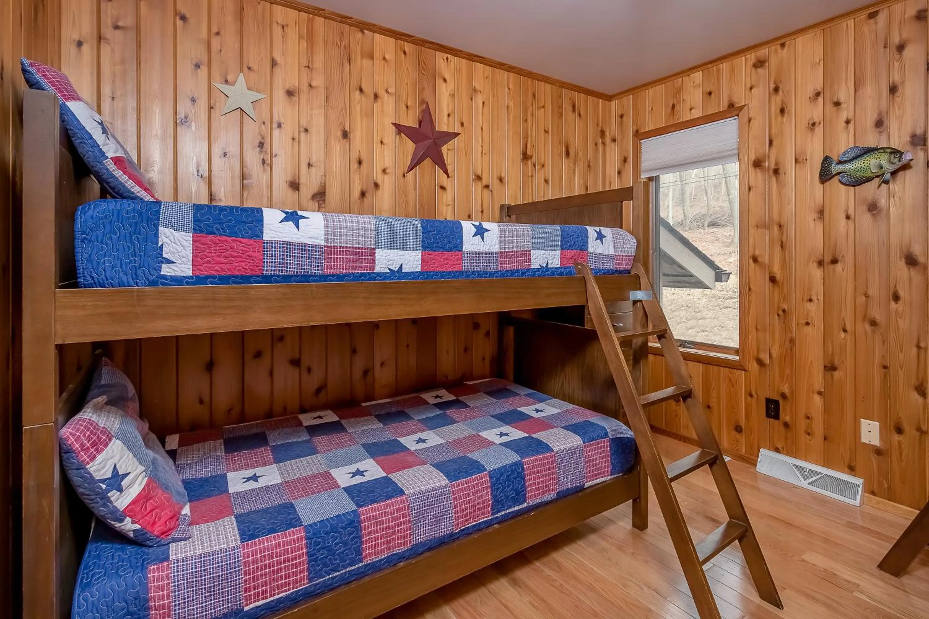 Property building, Bed in Gone Fish Inn