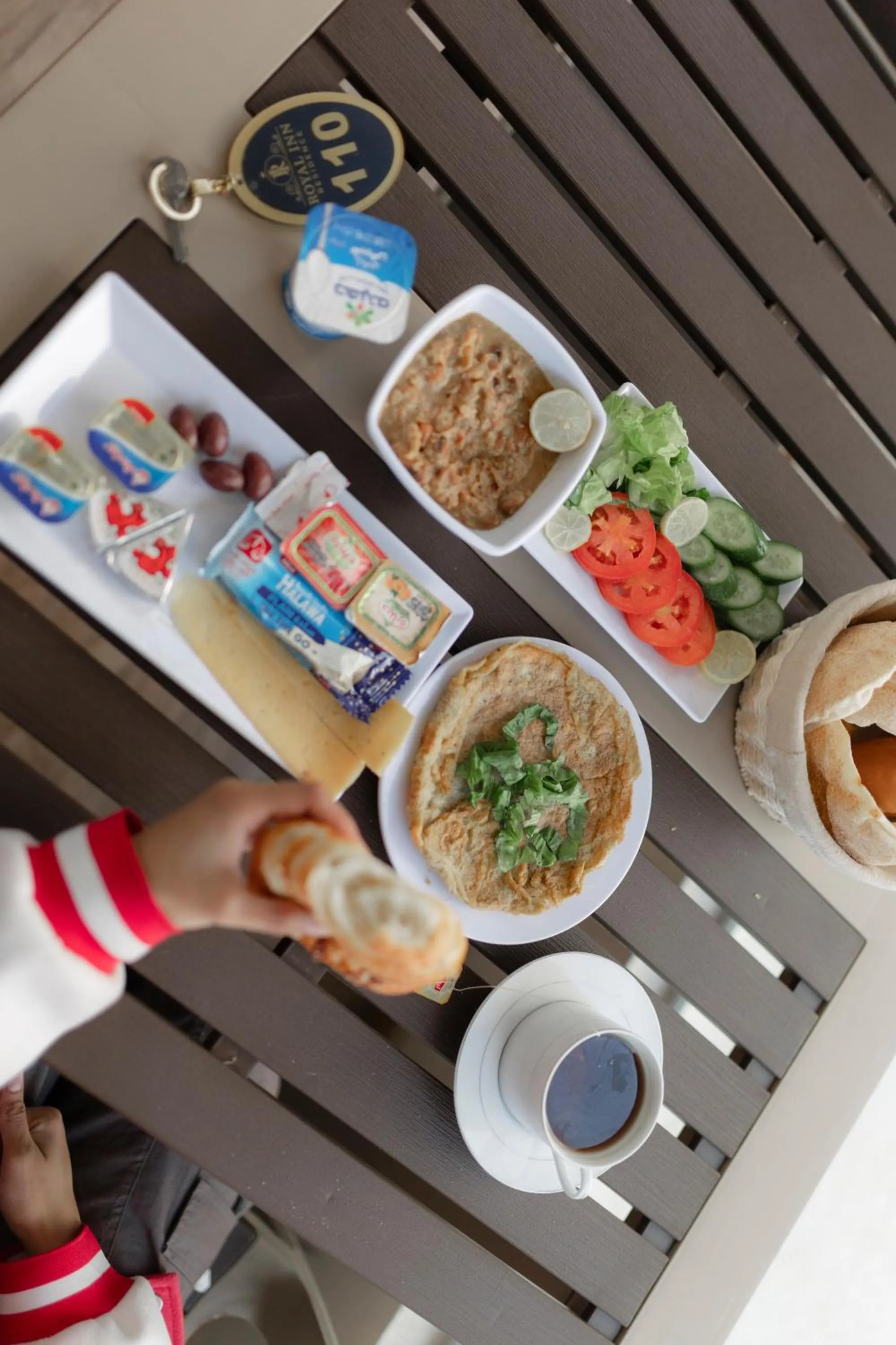 Breakfast in Royal Inn Residence New Cairo