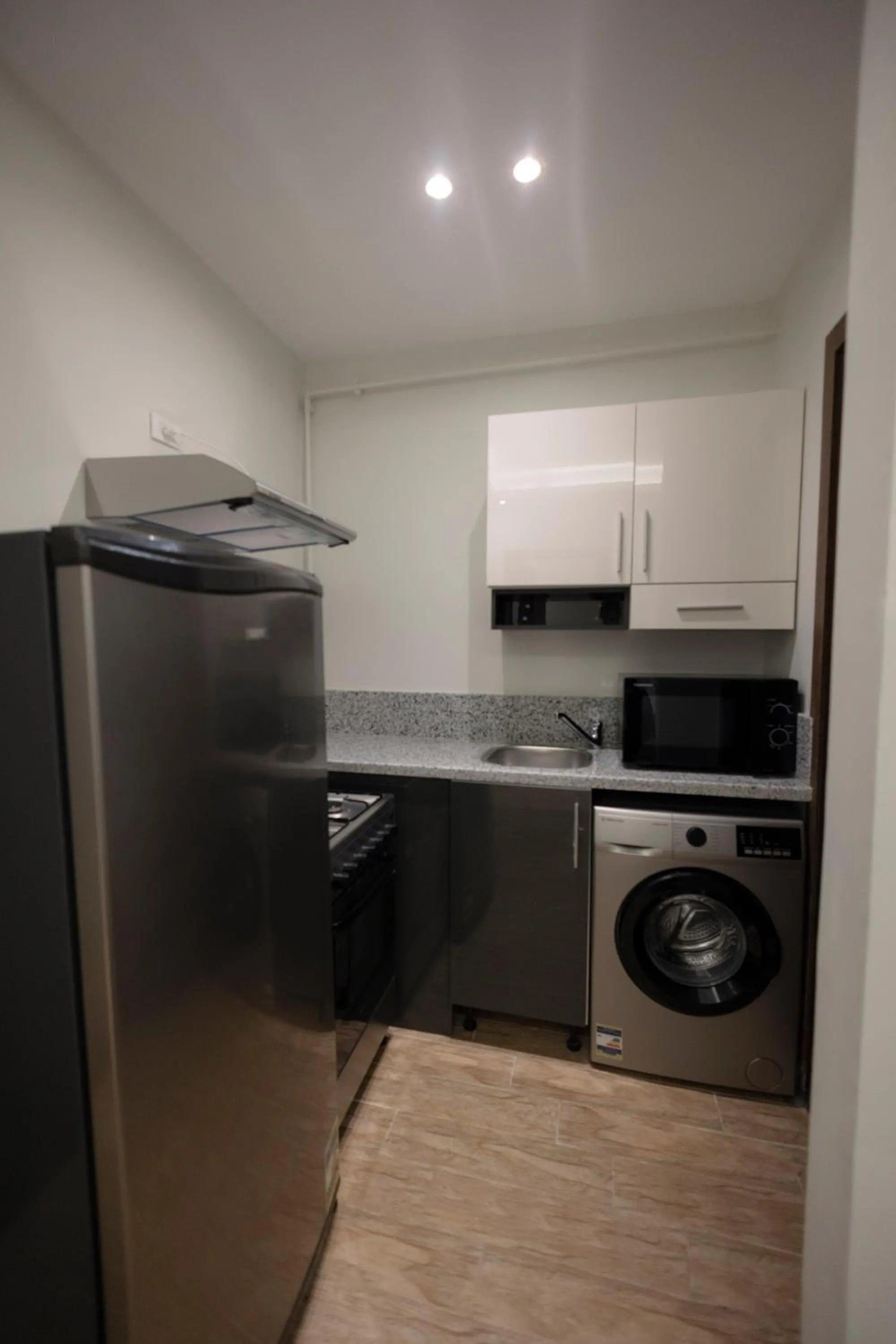 Kitchen or kitchenette in Royal Inn Residence New Cairo