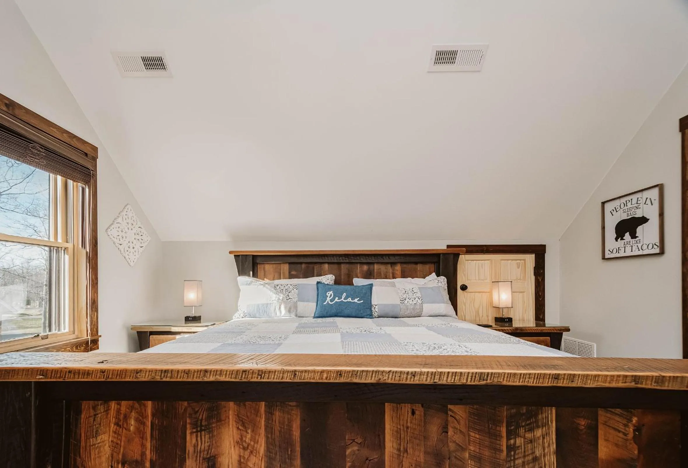 Property building, Bed in A Lil Slice of Heaven