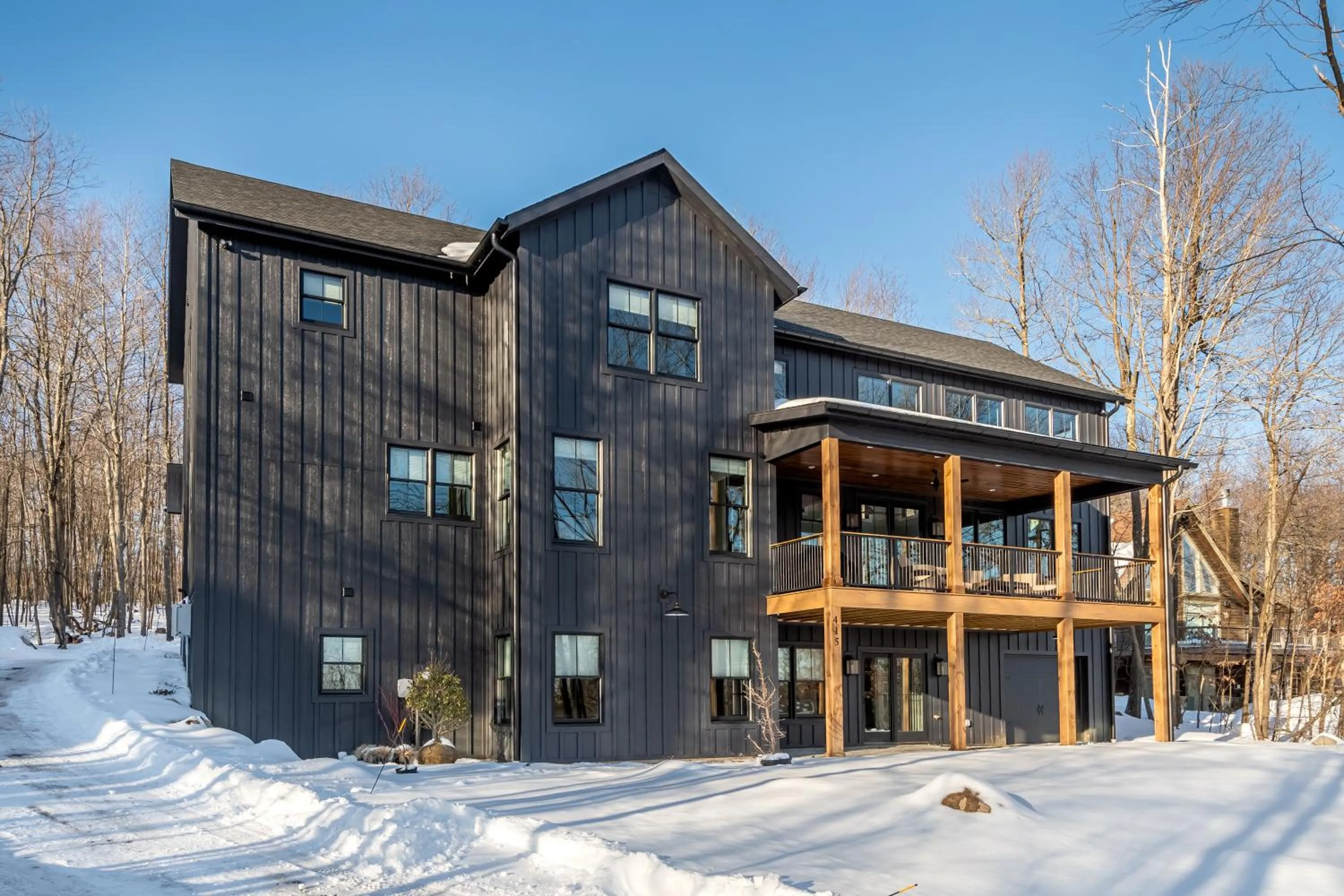 Property building in No Black Tie Affair