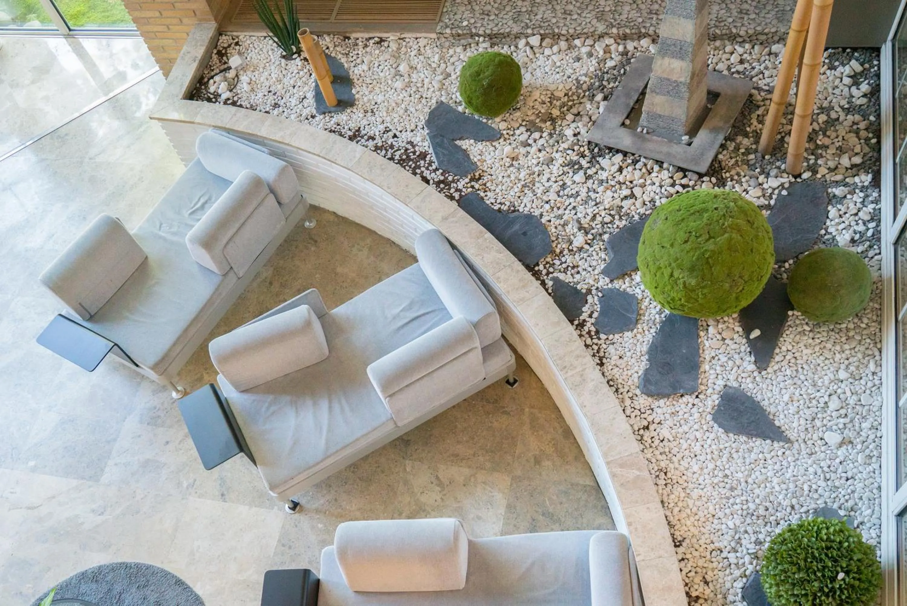 Bird's eye view in Hotel Urdanibia Park