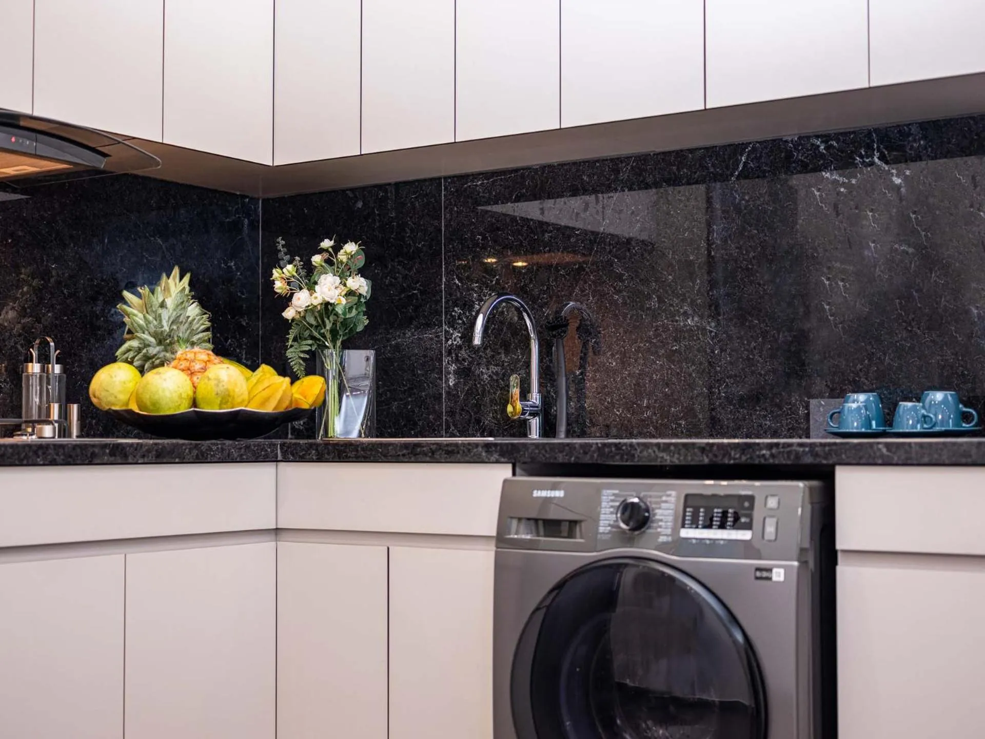 washing machine in The Lead Hotel