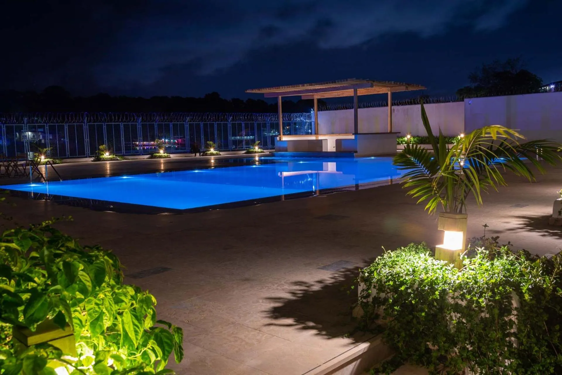 Swimming pool in The Lead Hotel