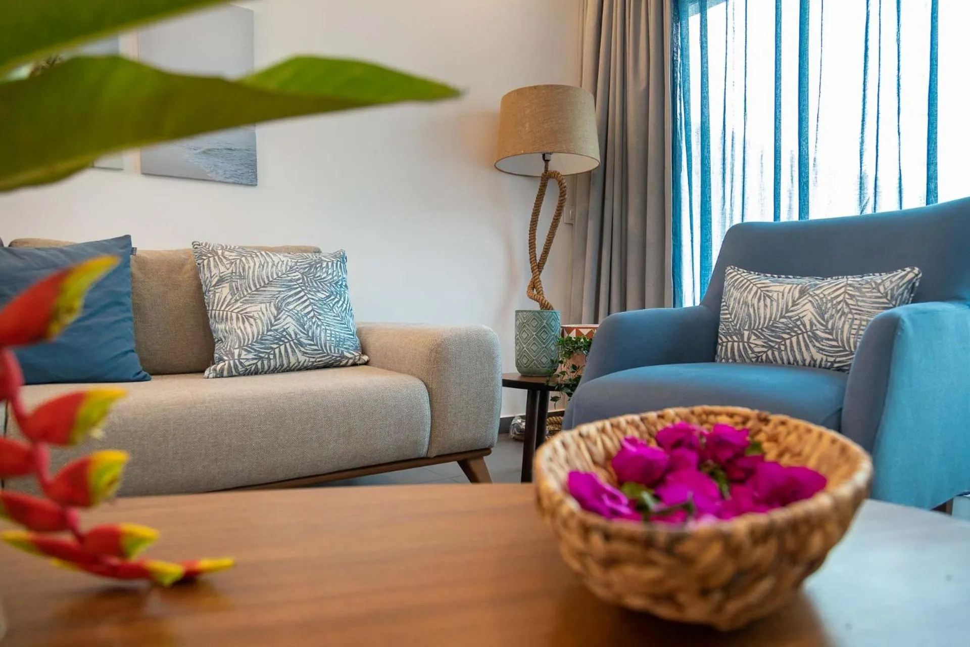 Seating area in The Lead Hotel