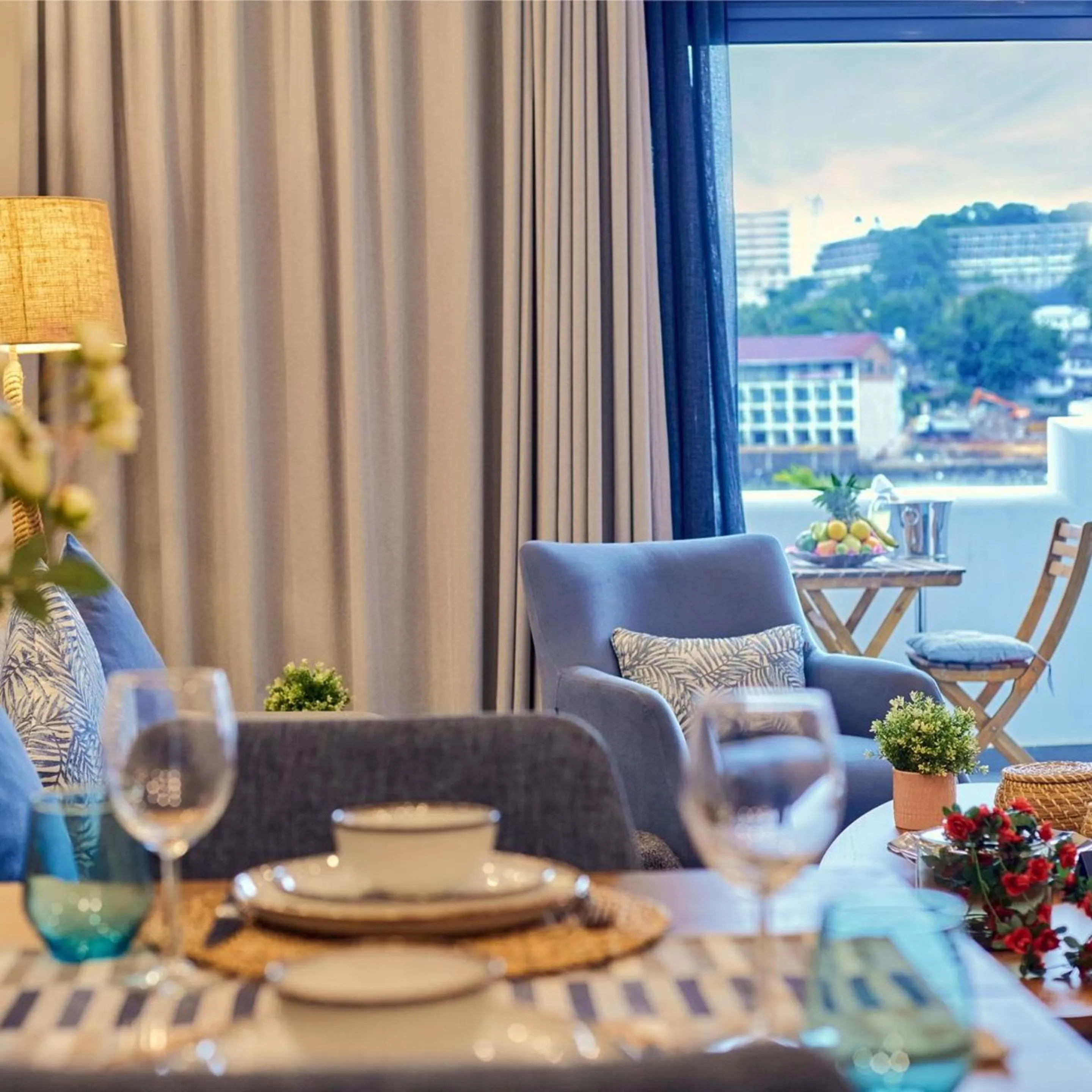 Living room in The Lead Hotel