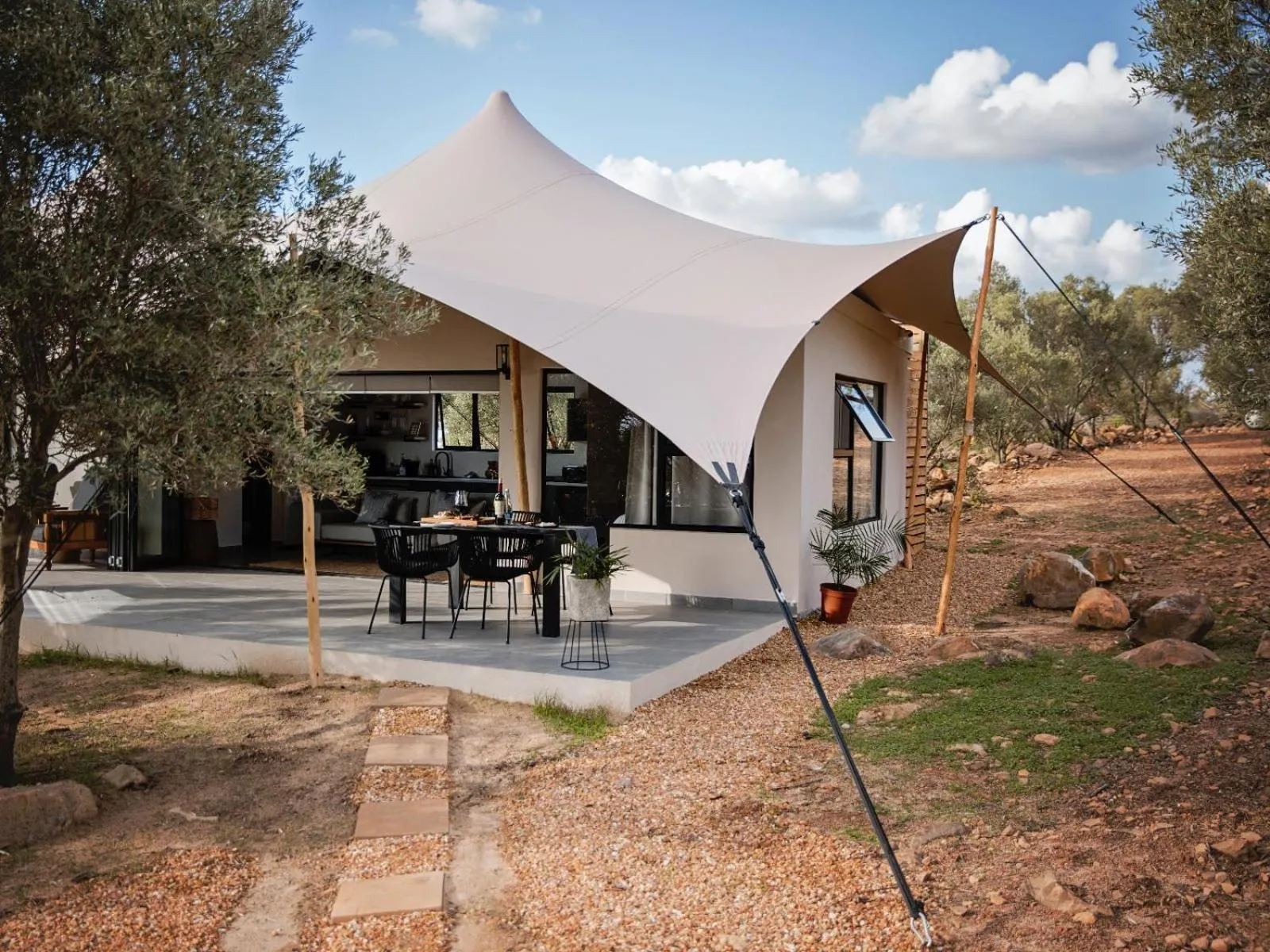 Patio in Wagyu Mountain Lodge