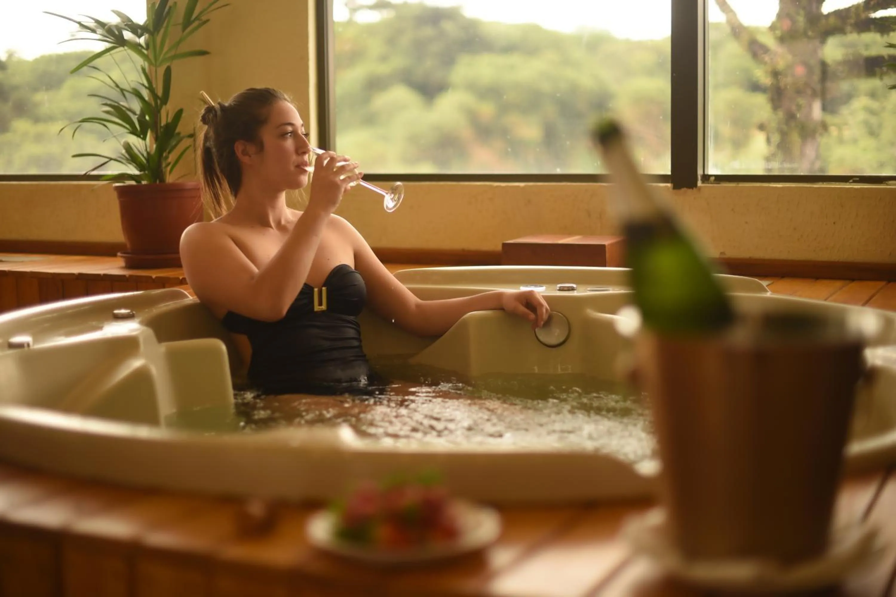 Swimming pool in Chocoland Hotel Gramado